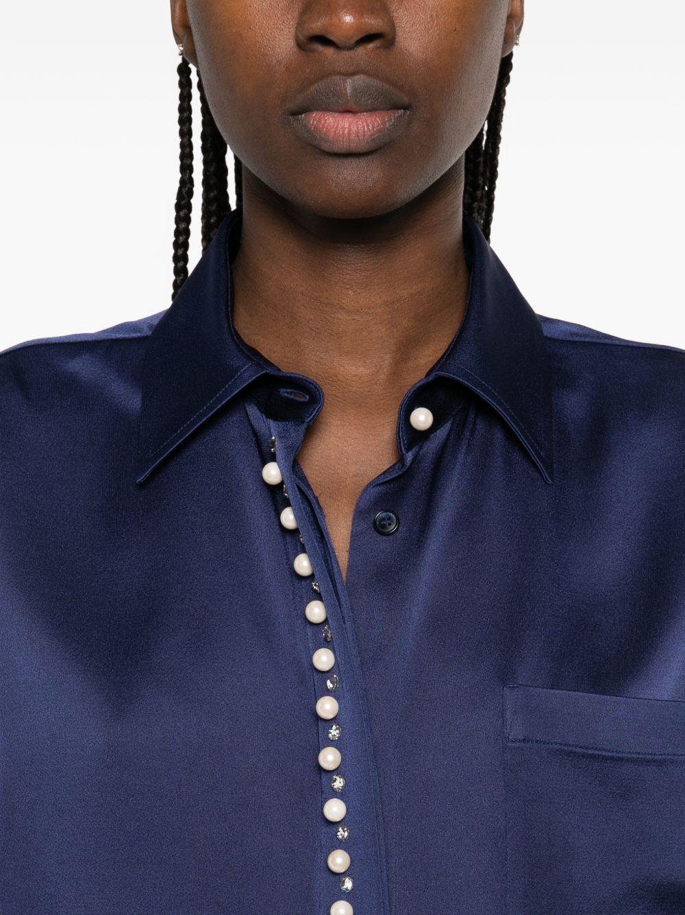 Stella McCartney Shirts Blue 6201883FU3024000 (Stella McCartney / シャツ・ブラウス ) | Stella McCartney (ステラ マッカートニー)(4)