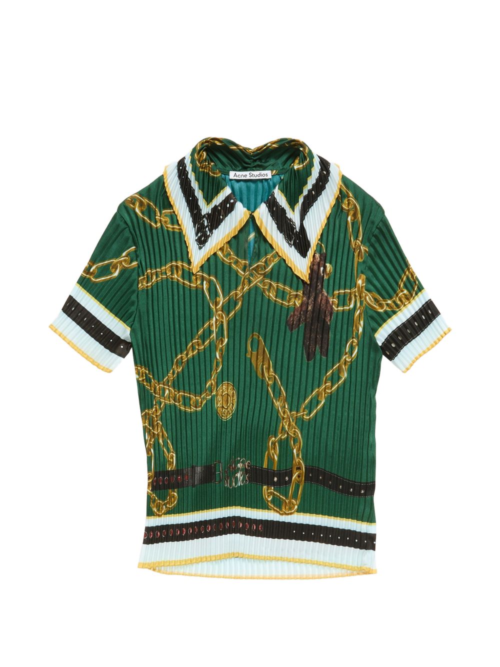 Acne Studios Shirts Green AC0786AB8 (Acne Studios / シャツ・ブラウス ) | Acne Studios (アクネ ストゥディオズ)