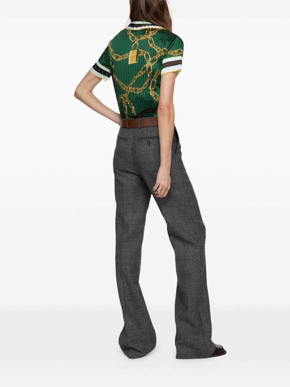 Acne Studios Shirts Green AC0786AB8 (Acne Studios / シャツ・ブラウス ) | Acne Studios (アクネ ストゥディオズ)(4)