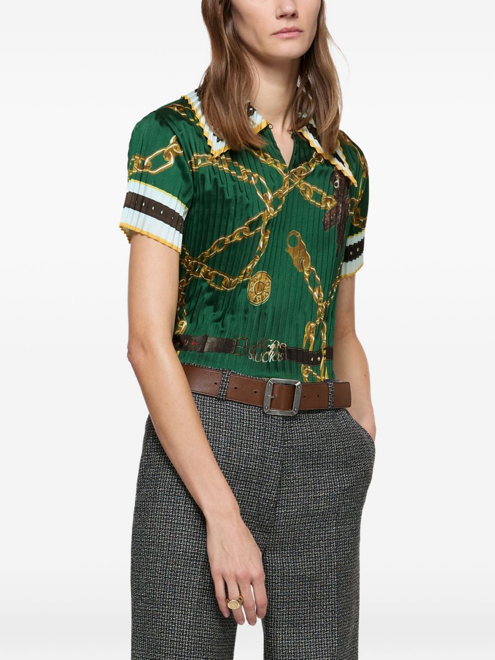 Acne Studios Shirts Green AC0786AB8 (Acne Studios / シャツ・ブラウス ) | Acne Studios (アクネ ストゥディオズ)(6)