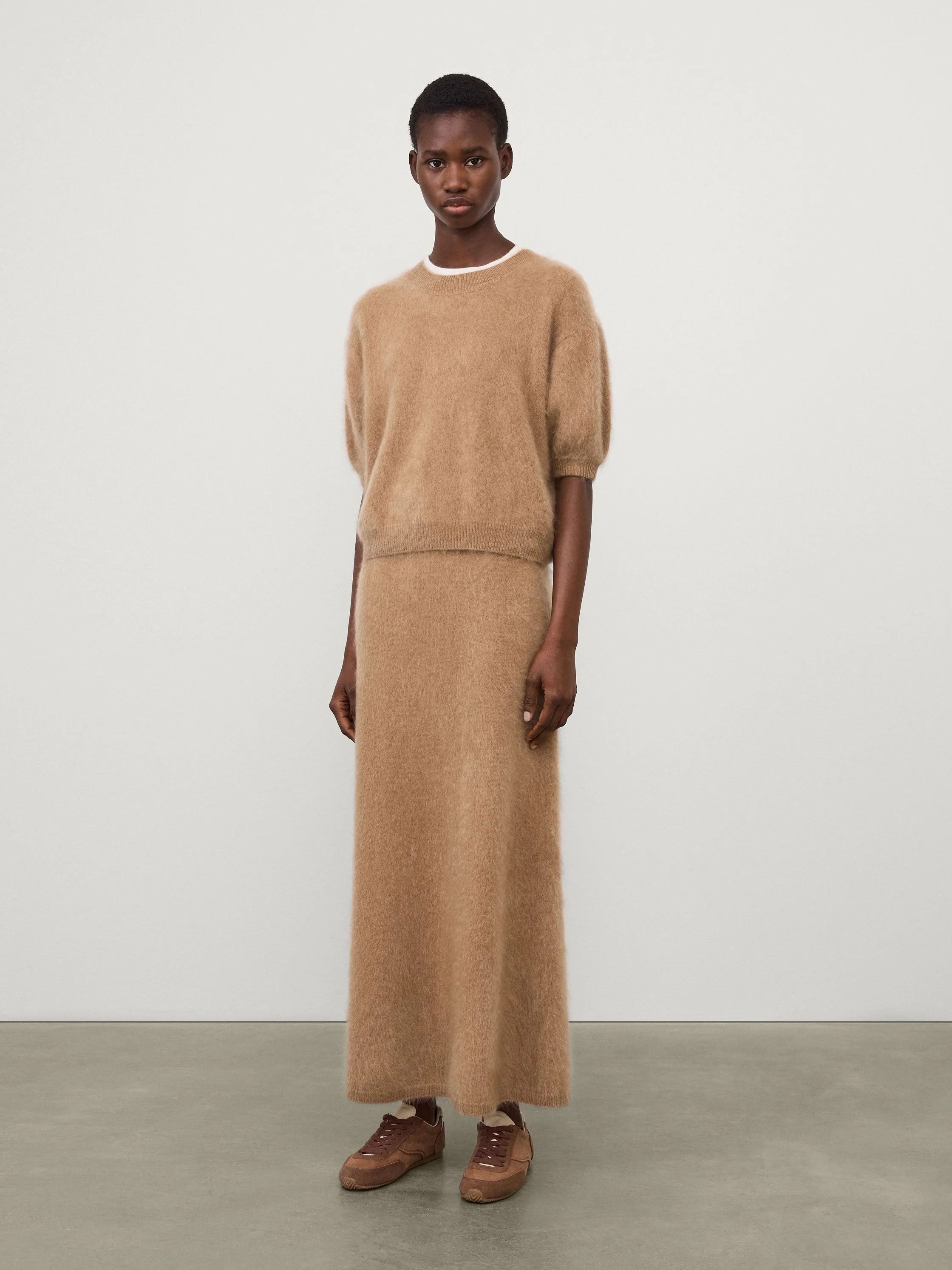 LISA YANG Skirts Beige 2023317JF (LISA YANG / スカート ) | LISA YANG (リサ ヤン)(1)