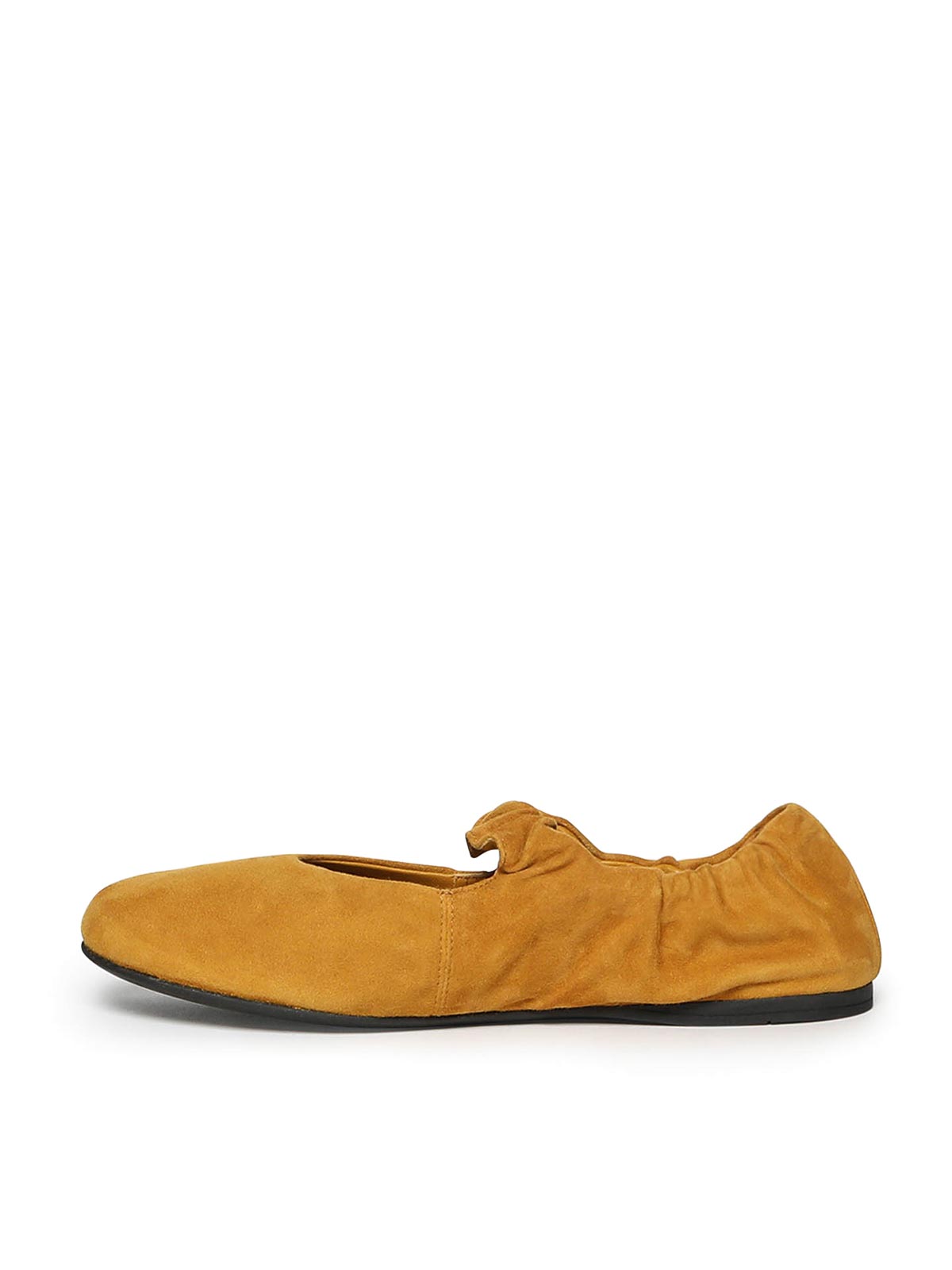 Suede Ruffle Ballerinas 5F340E008F0R55 (MIU MIU / フラットシューズ ) | MIU MIU (ミュウミュウ)(3)