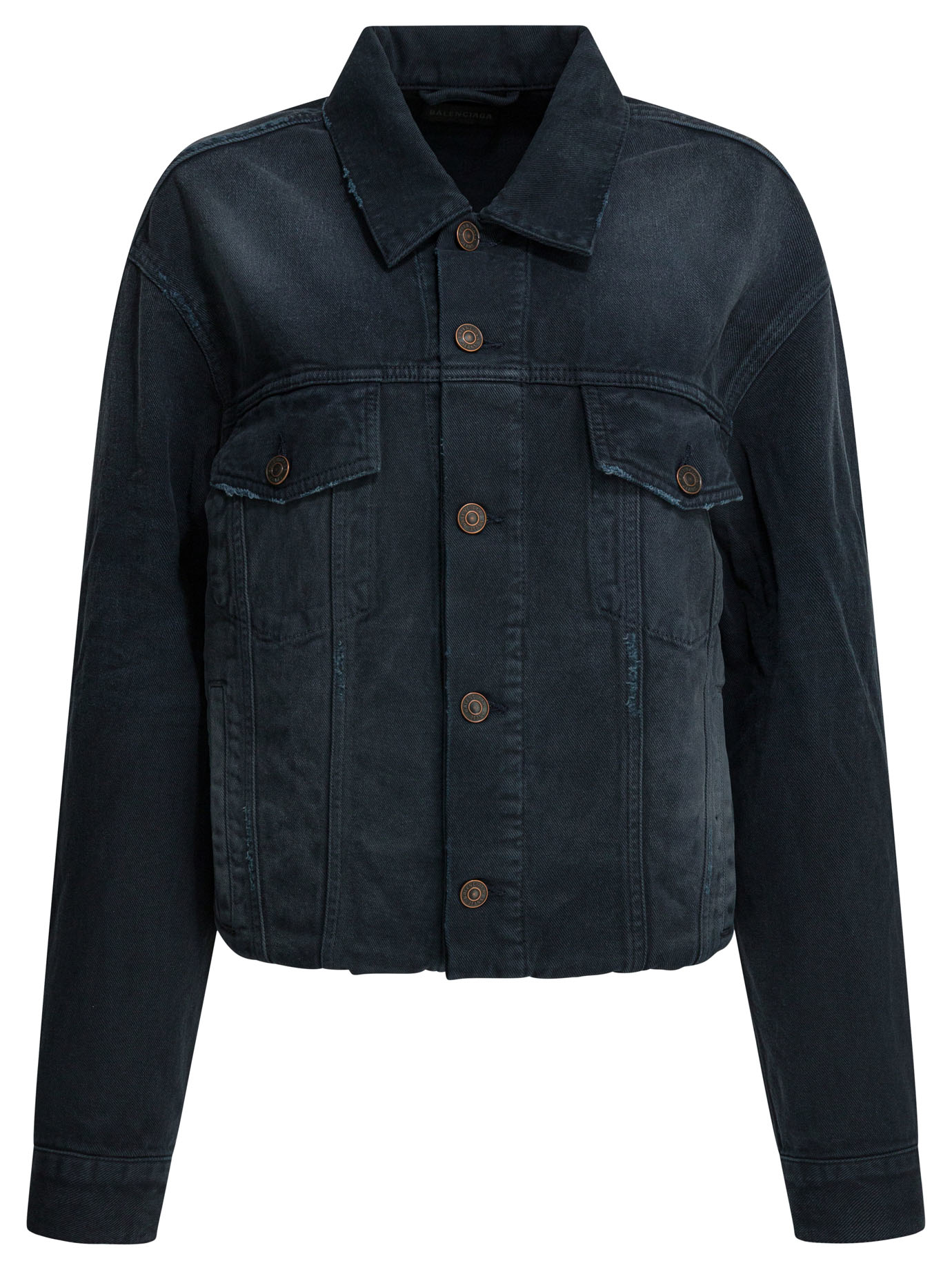 Denim jacket with old effect 856422TTW648074 (Balenciaga / カジュアルジャケット ) | Balenciaga (バレンシアガ)