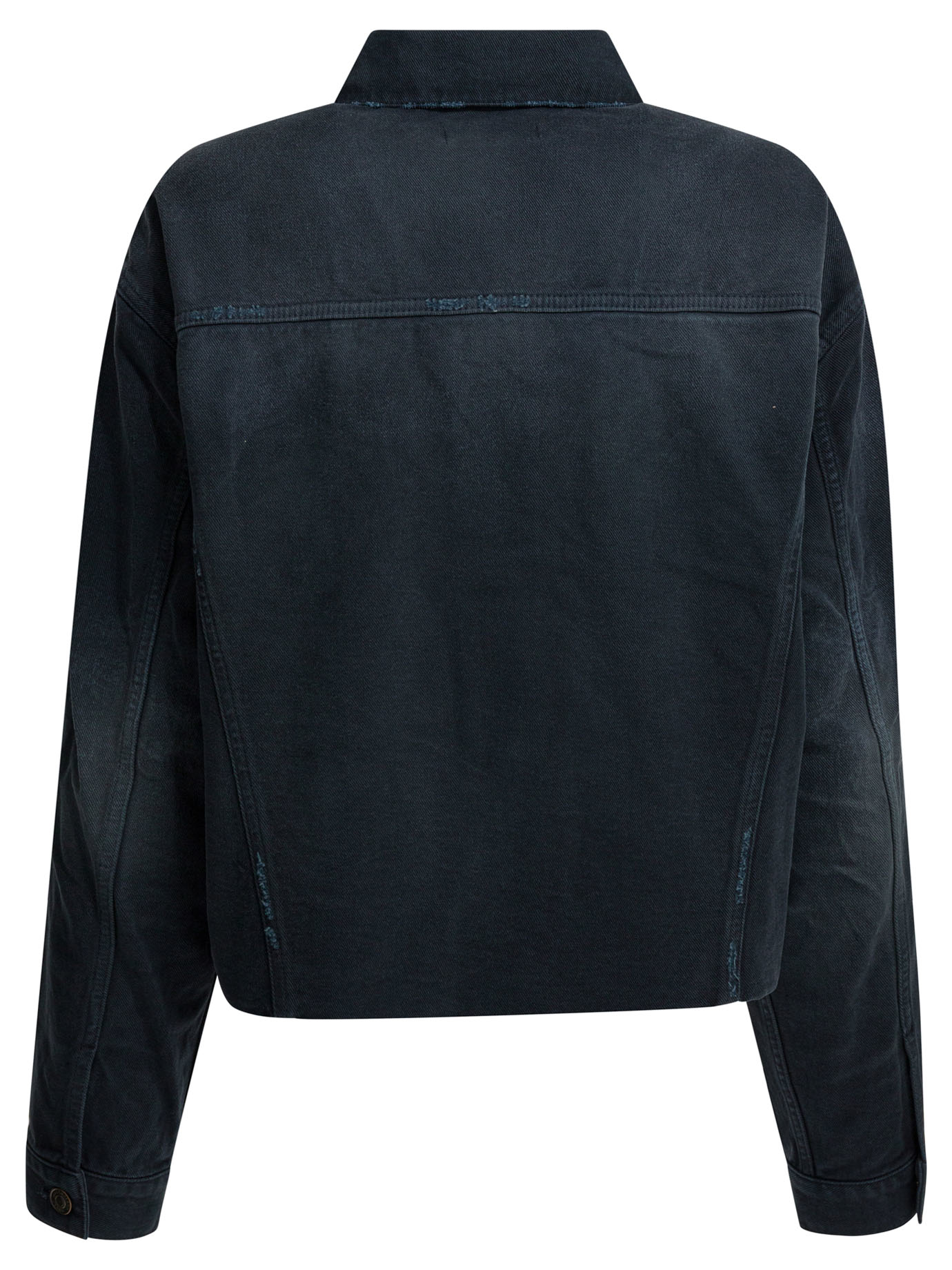 Denim jacket with old effect 856422TTW648074 (Balenciaga / カジュアルジャケット ) | Balenciaga (バレンシアガ)(1)