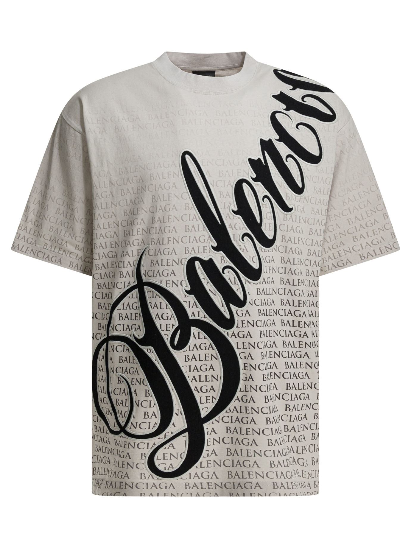 "Big B" crew-neck T-shirt 764235TTVN99081 (Balenciaga / Tシャツ・カットソー ) | Balenciaga (バレンシアガ)