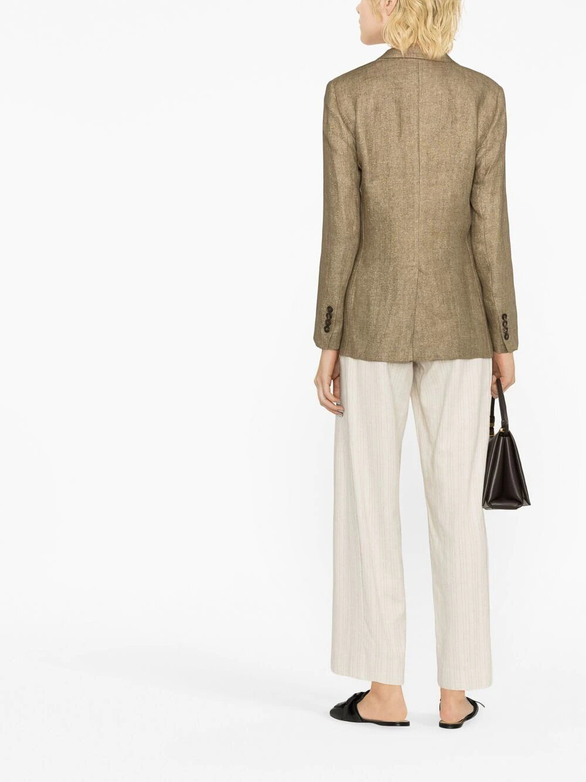 Metallic linen jacket MH5862442C495 (Brunello Cucinelli / ブレザー・ジャケット ) | Brunello Cucinelli (ブルネロ・クチネリ)(3)