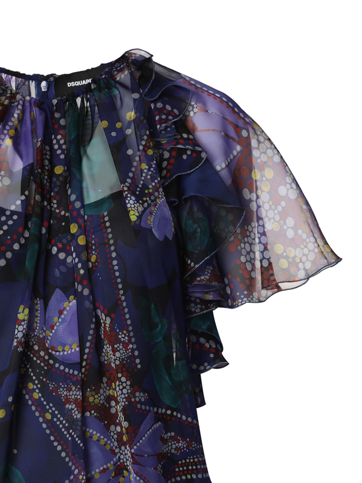 Chiffon dress S72CV0338S76473001S (Dsquared2 / ワンピース・ドレス・オールインワン ) | Dsquared2 (ディースクエアード)(2)