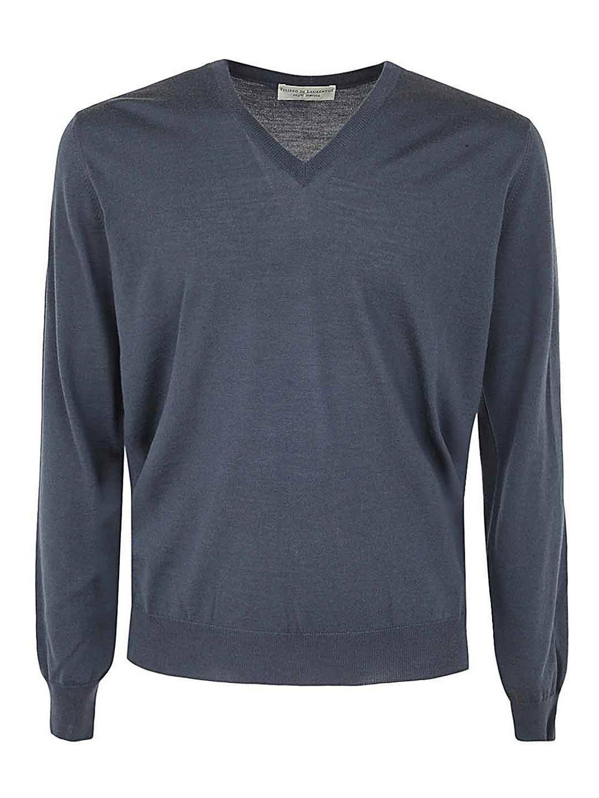 Royal merino long sleeves v neck sweater CV1MLRM16R890 (FILIPPO DE LAURENTIIS / ニット・セーター・カーディガン ) | FILIPPO DE LAURENTIIS (フィリッポ デ ローレンティス)