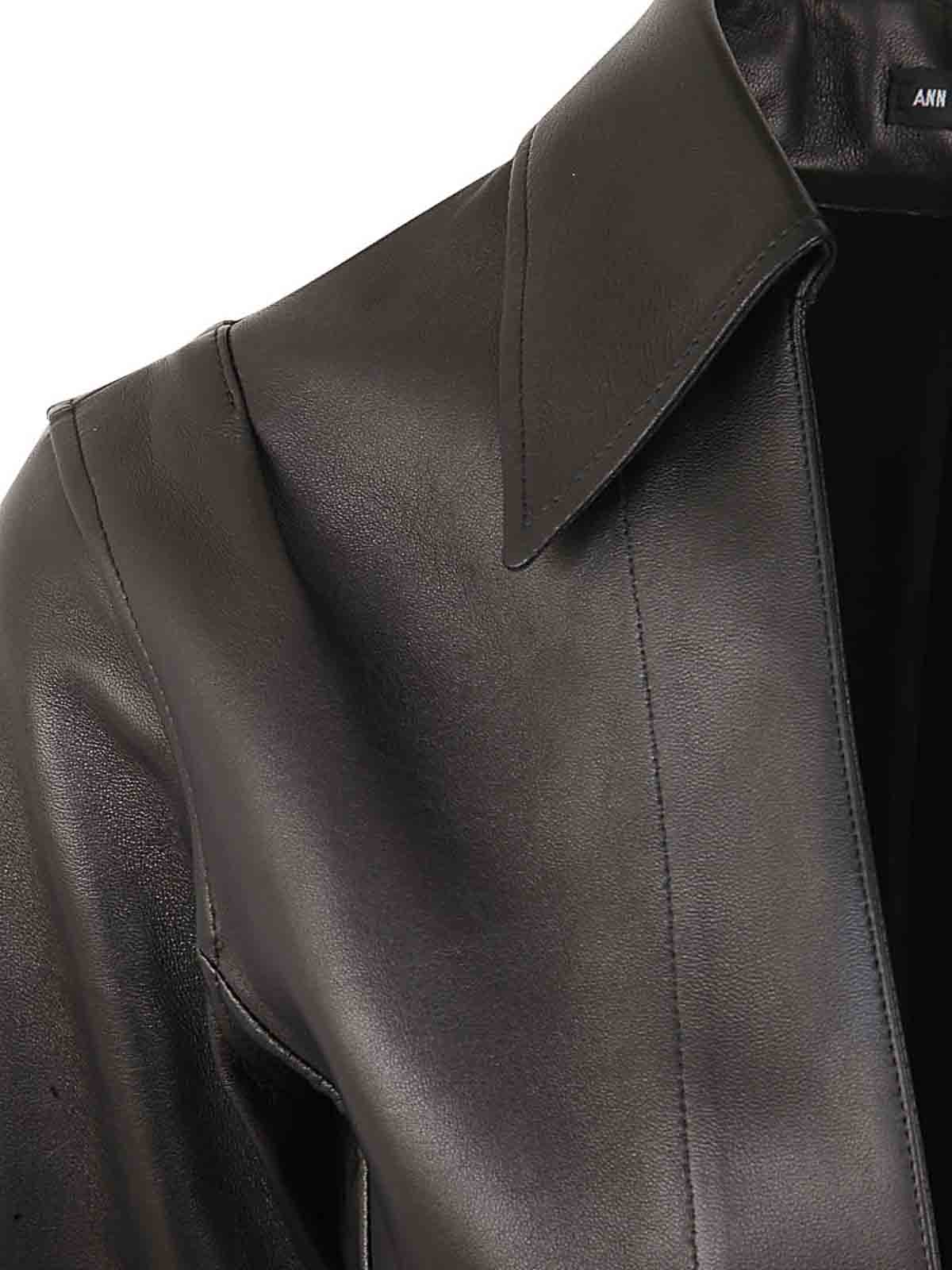 Linsey open front fitted shirt 2302WSH15LLT117099099 (Ann Demeulemeester / シャツ・ブラウス ) | Ann Demeulemeester (アンドゥムルメステール)(2)