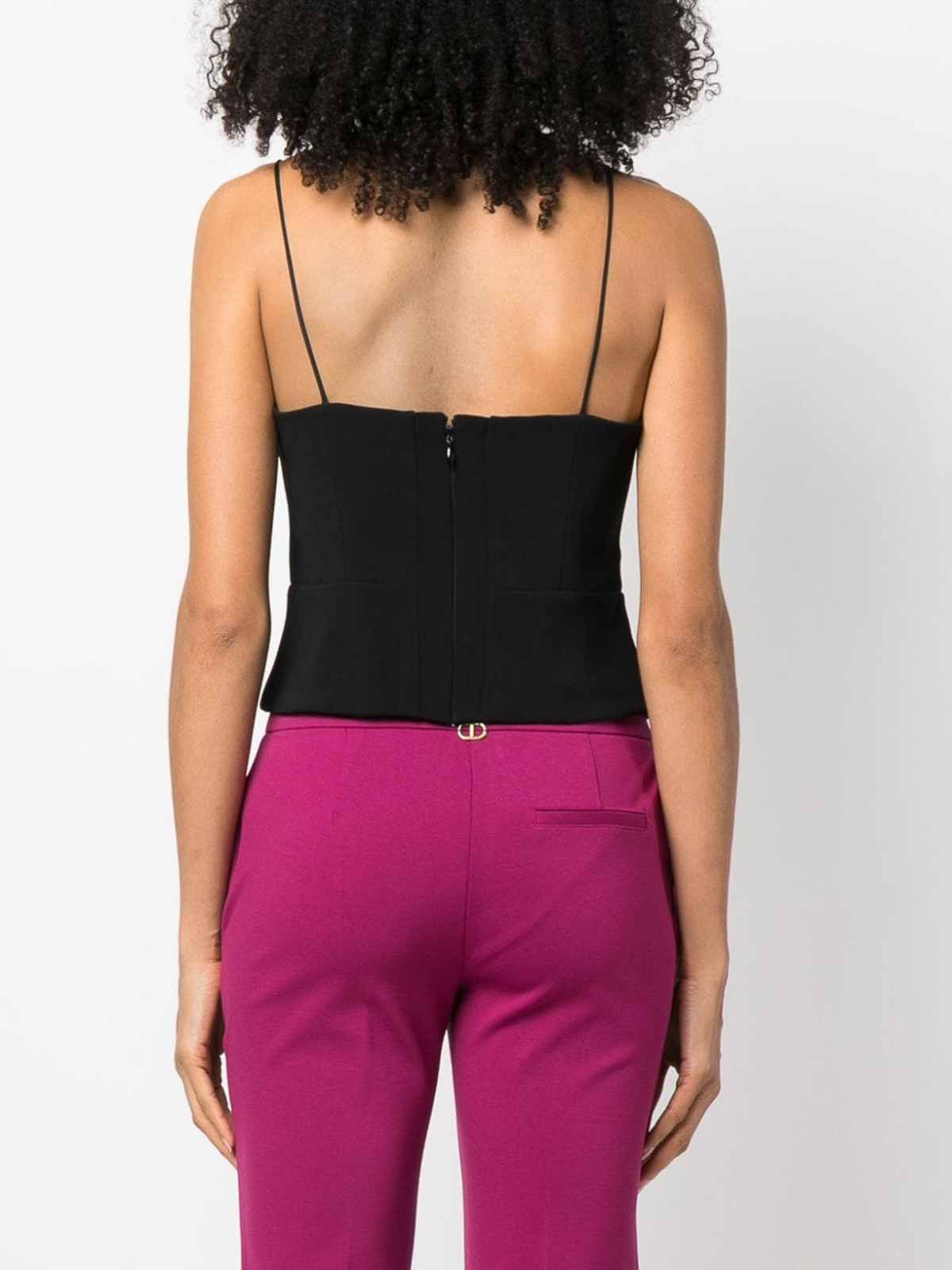 Top 101829A15QZ99 (PINKO / タンクトップ・キャミソール ) | PINKO (ピンコ)(3)