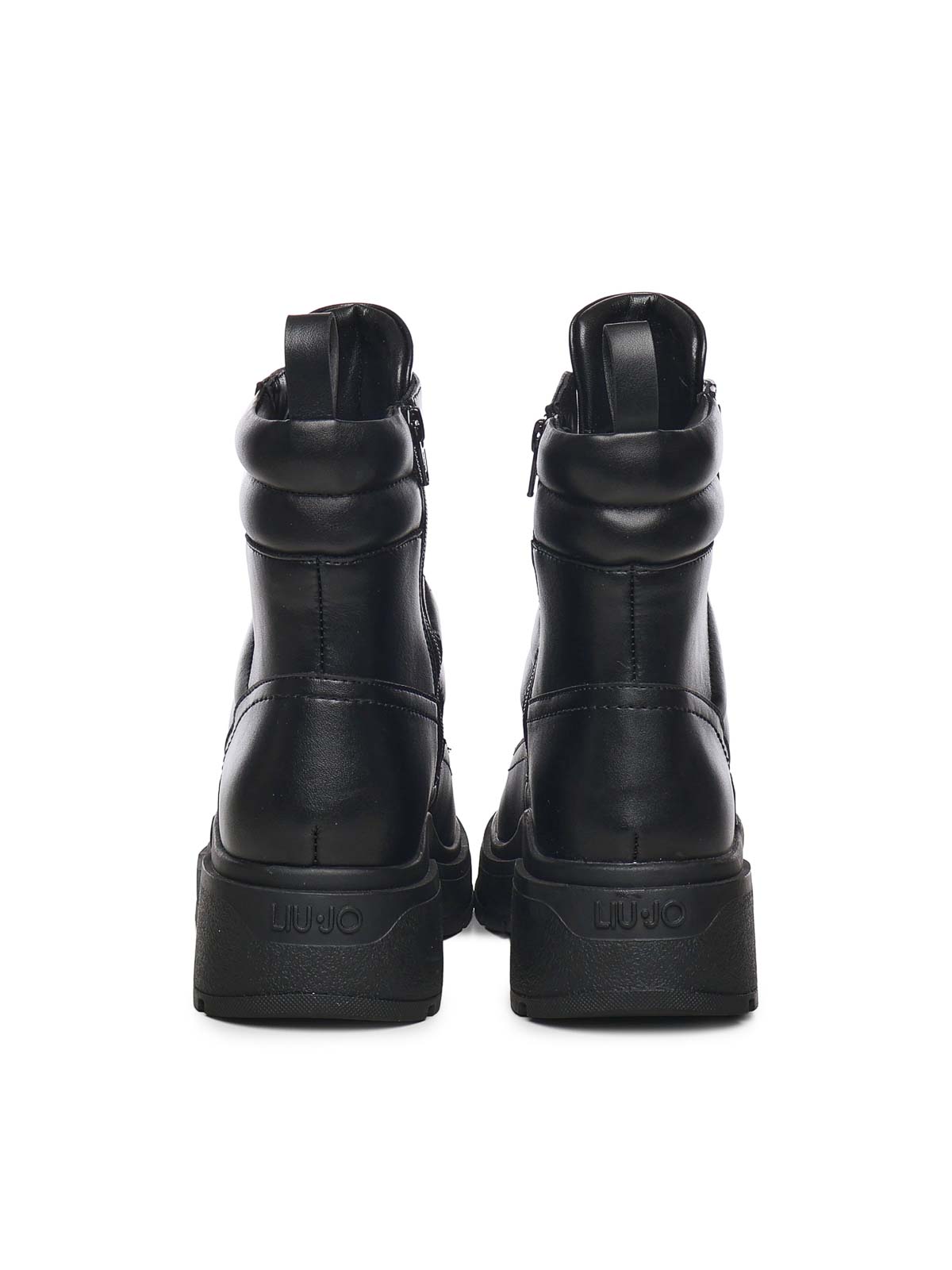 Andrea Leather Combat Boots SF5095EX01422222 (LIU•JO / ブーツ ) | LIU•JO (リュー・ジョー)(2)