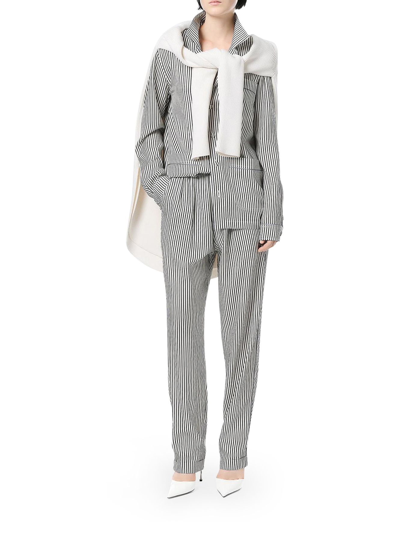 STRIPED SILK TROUSERS PAW682FAX1712NWA (TOM FORD / パンツ ) | TOM FORD (トムフォード)(1)