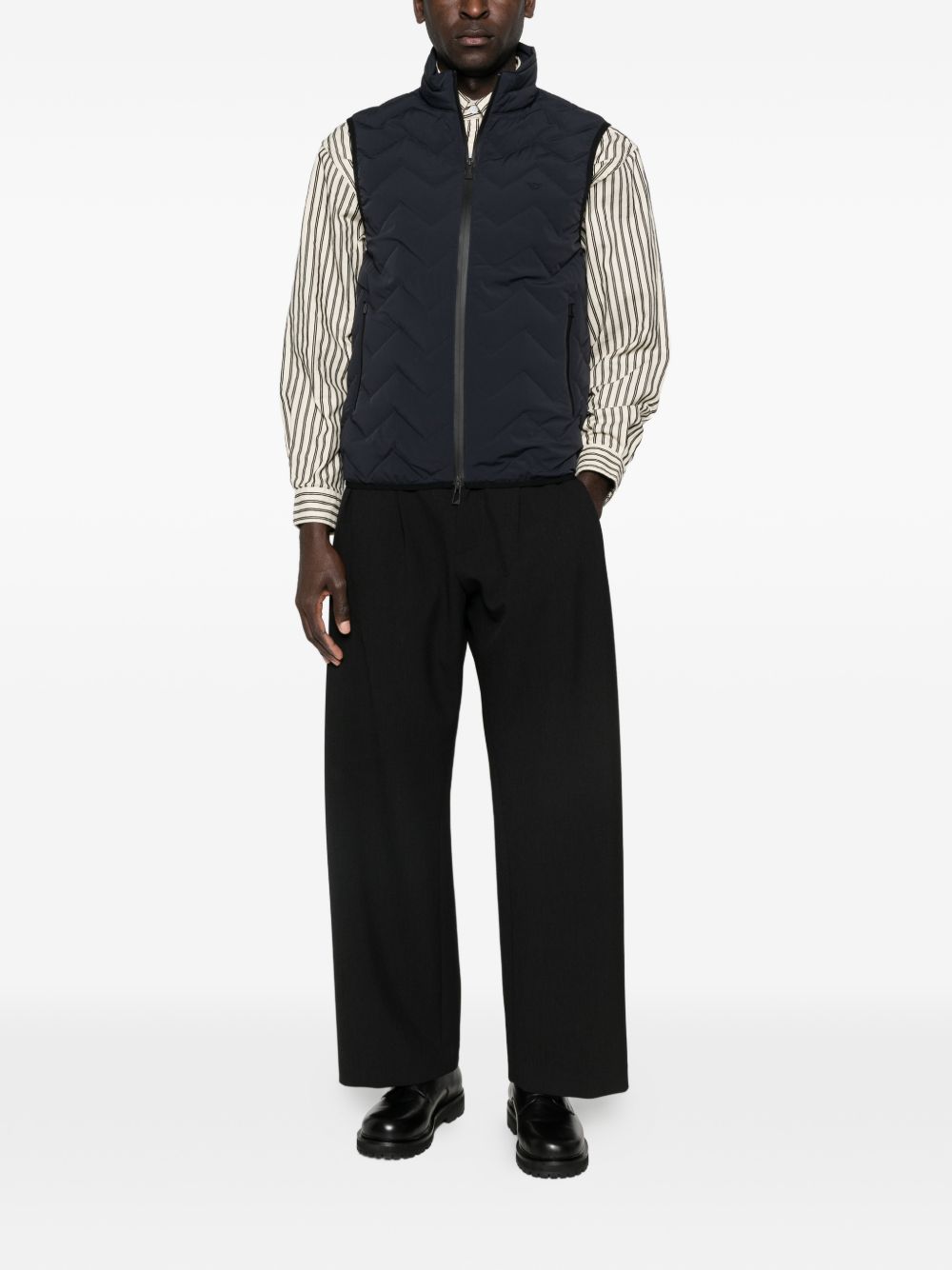 Emporio Armani Jackets Blue EM004946AF18499UB118 (EMPORIO ARMANI / ベスト ) | EMPORIO ARMANI (エンポリオ アルマーニ)(4)