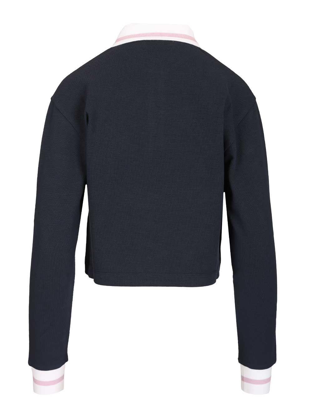 Long-sleeved cotton piqué polo shirt THJE0388LSUTC59900B99 (Marni / ポロシャツ ) | Marni (マルニ)(1)
