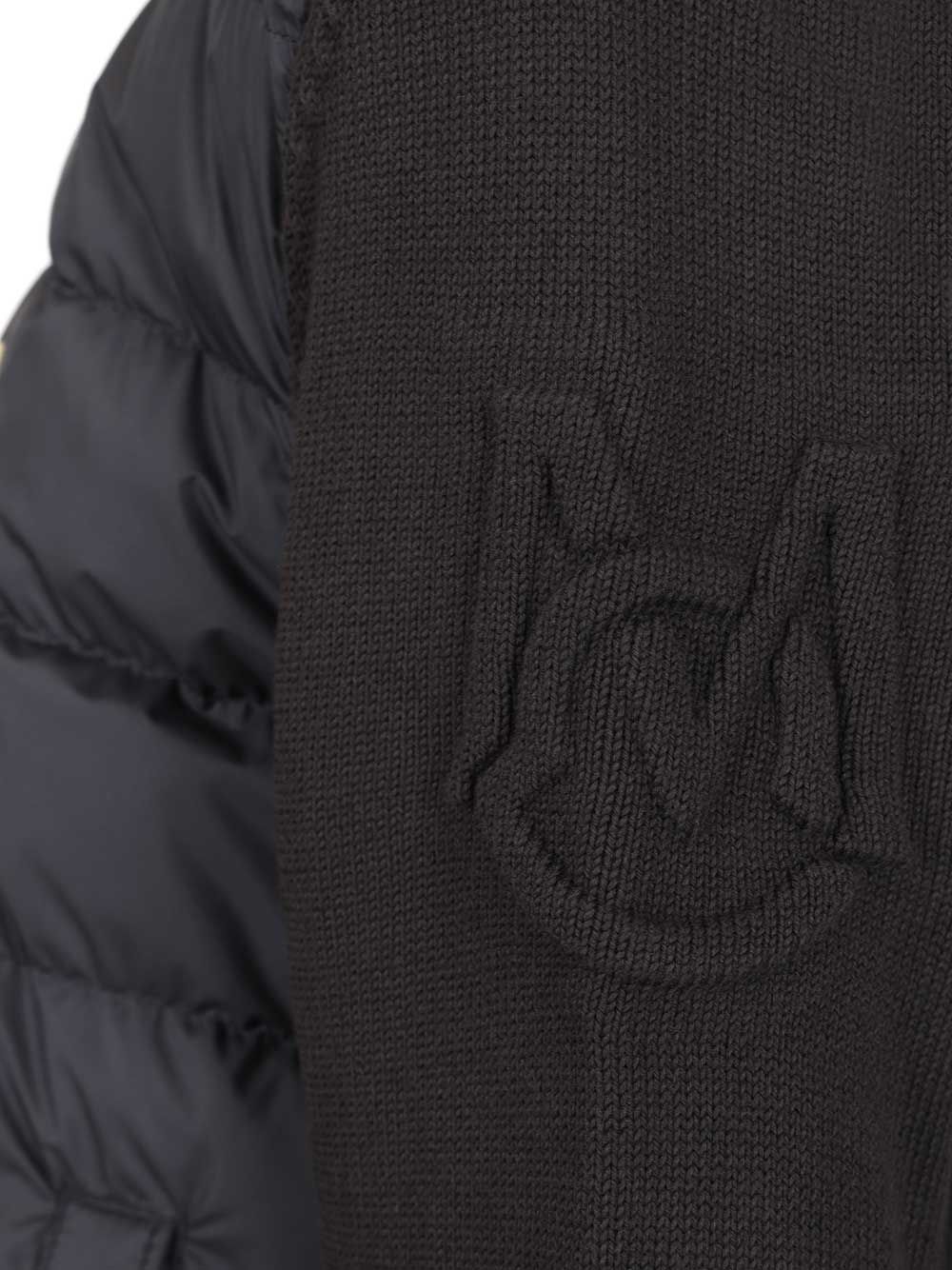 Cotton padded cardigan with zip L1091 (Moncler / ニット・セーター・カーディガン ) | Moncler (モンクレール)(4)