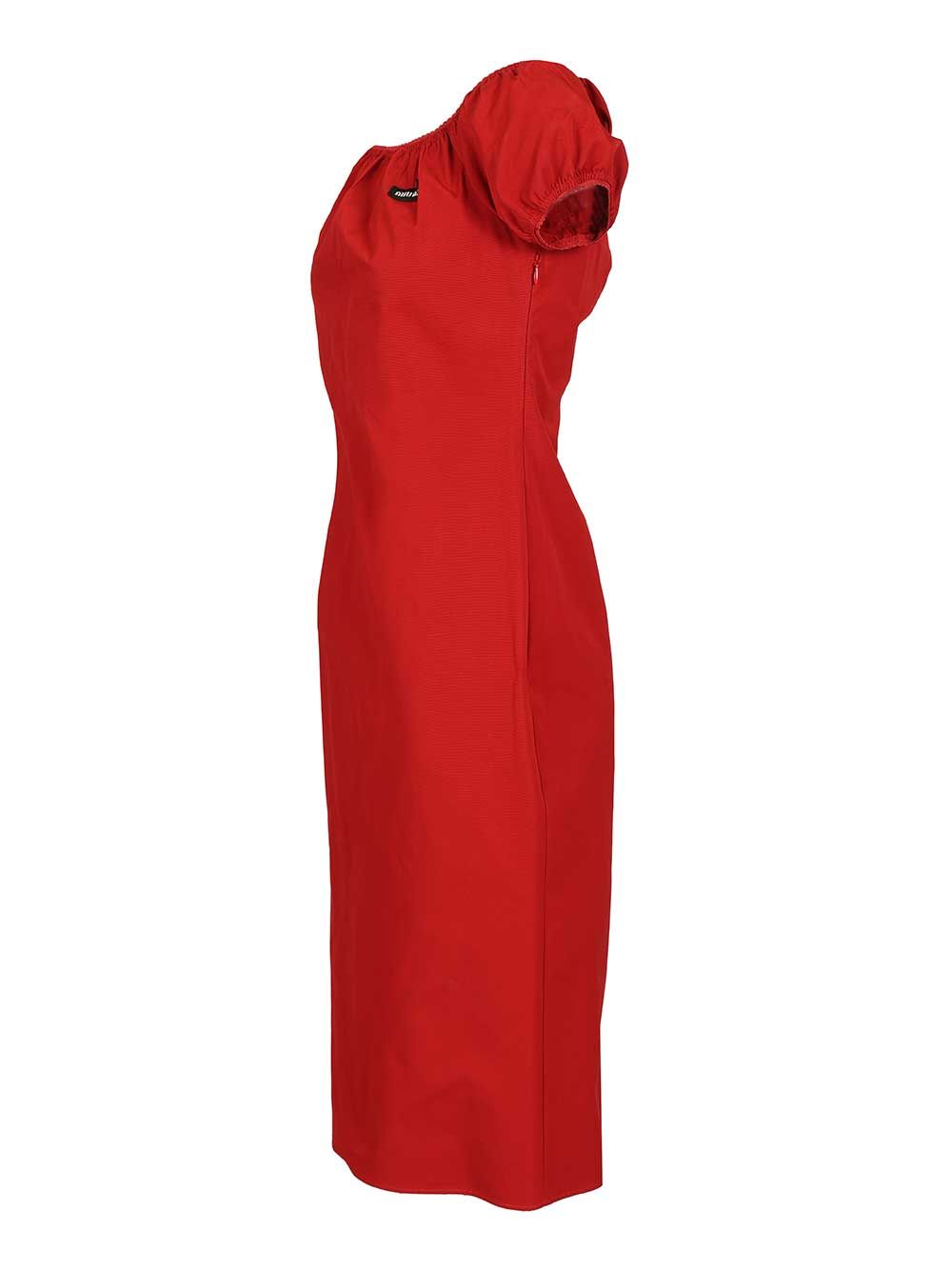 Cotton midi dress MF6183 (MIU MIU / ワンピース・ドレス・オールインワン ) | MIU MIU (ミュウミュウ)(2)