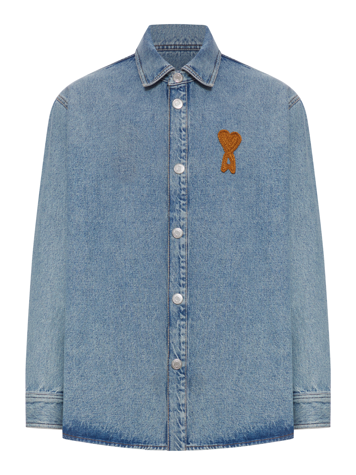 OVERSHIRT AMI DE COEUR UJK897DE0046480 (AMI Paris / シャツ・ブラウス ) | AMI Paris (アミパリス)