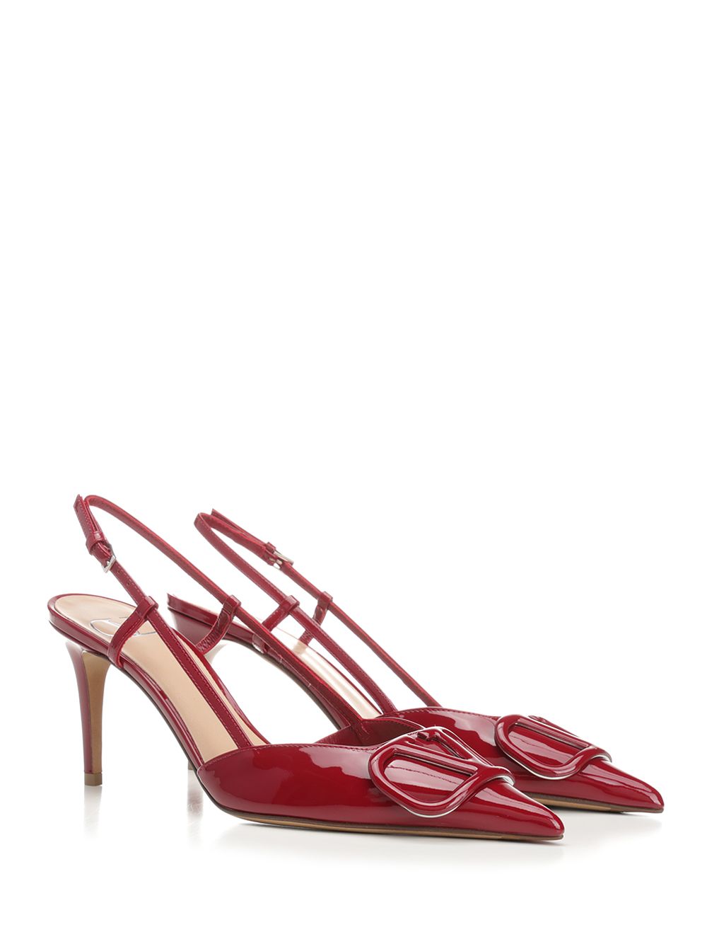 SLING BACK | VLOGO SIGNATURE | T. 80 | VERNICE/LEATHER LOGO 8W2S0R01TMKY9Q (Valentino Garavani / パンプス・ハイヒール ) | Valentino Garavani (ヴァレンティノ)(1)