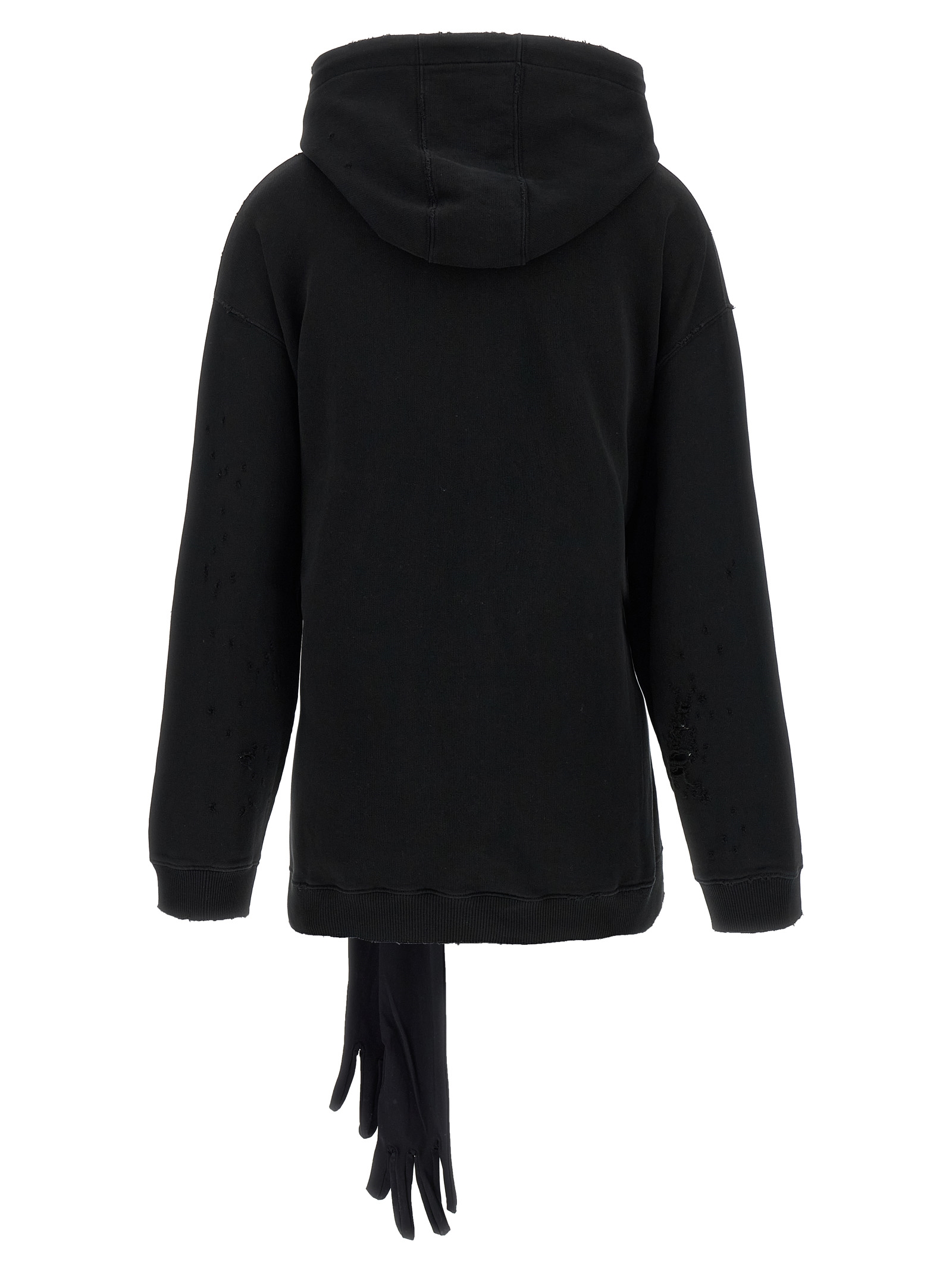 Hoodie dress with gloves S52DA0083M25025900 (MM6 Maison Margiela / ワンピース・ドレス・オールインワン ) | MM6 Maison Margiela (エムエムシックス)(2)