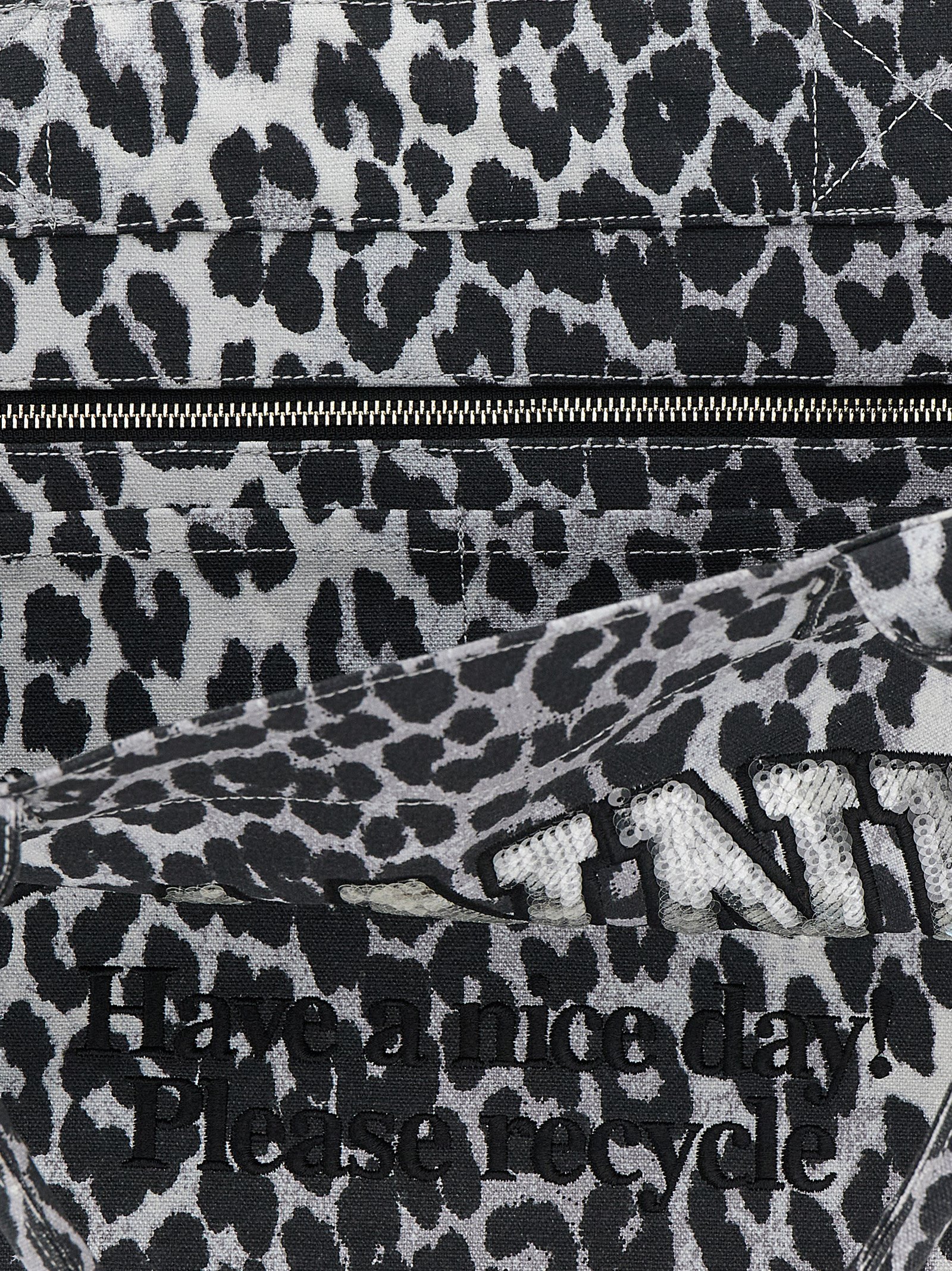 'Leopard Medium Tote' shopping bag B2110040018 (GANNI / トートバッグ ) | GANNI (ガニー)(3)