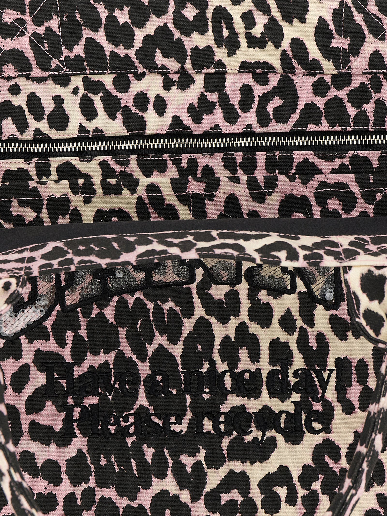 'Leopard Sequin XXL Tote' shopping bag B2110031038 (GANNI / トートバッグ ) | GANNI (ガニー)(3)