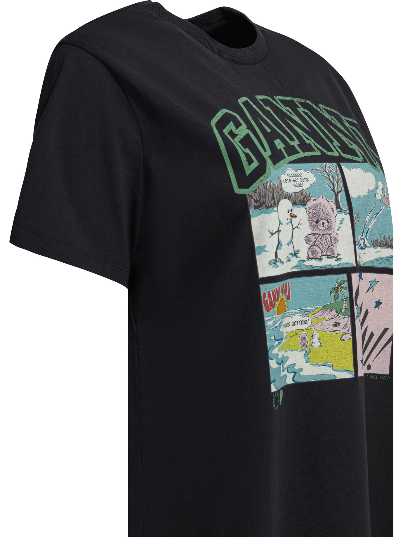 "Bear Comic Teddy" T-shirt A1050070252 (GANNI / Tシャツ・カットソー ) | GANNI (ガニー)(3)