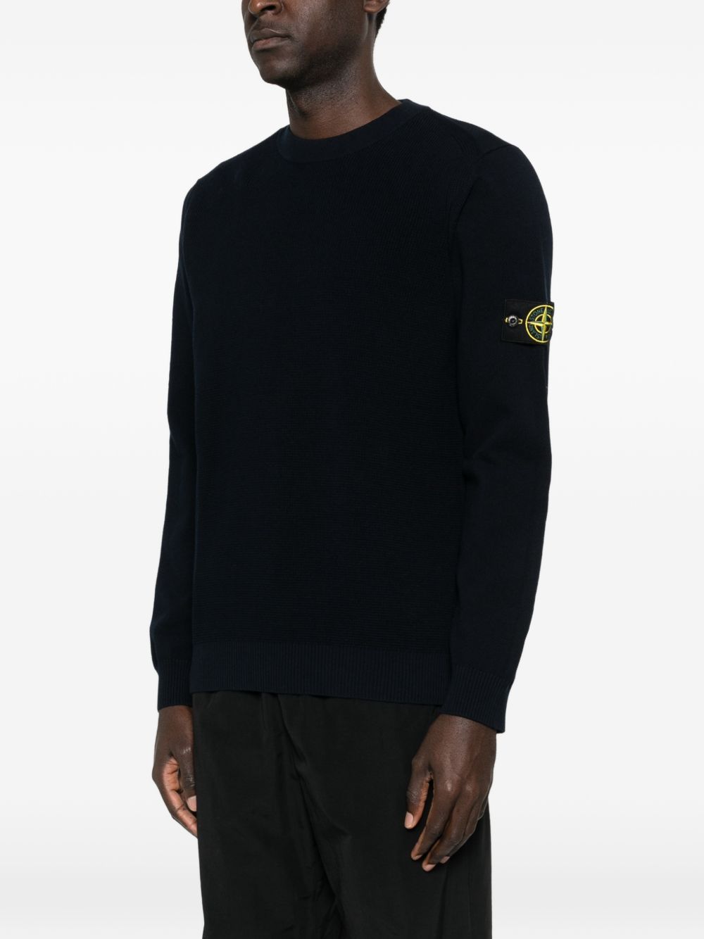 Stone Island Sweaters Blue L1S155100029S00B5V0020 (STONE ISLAND / ニット・セーター・カーディガン ) | STONE ISLAND (ストーンアイランド)(4)