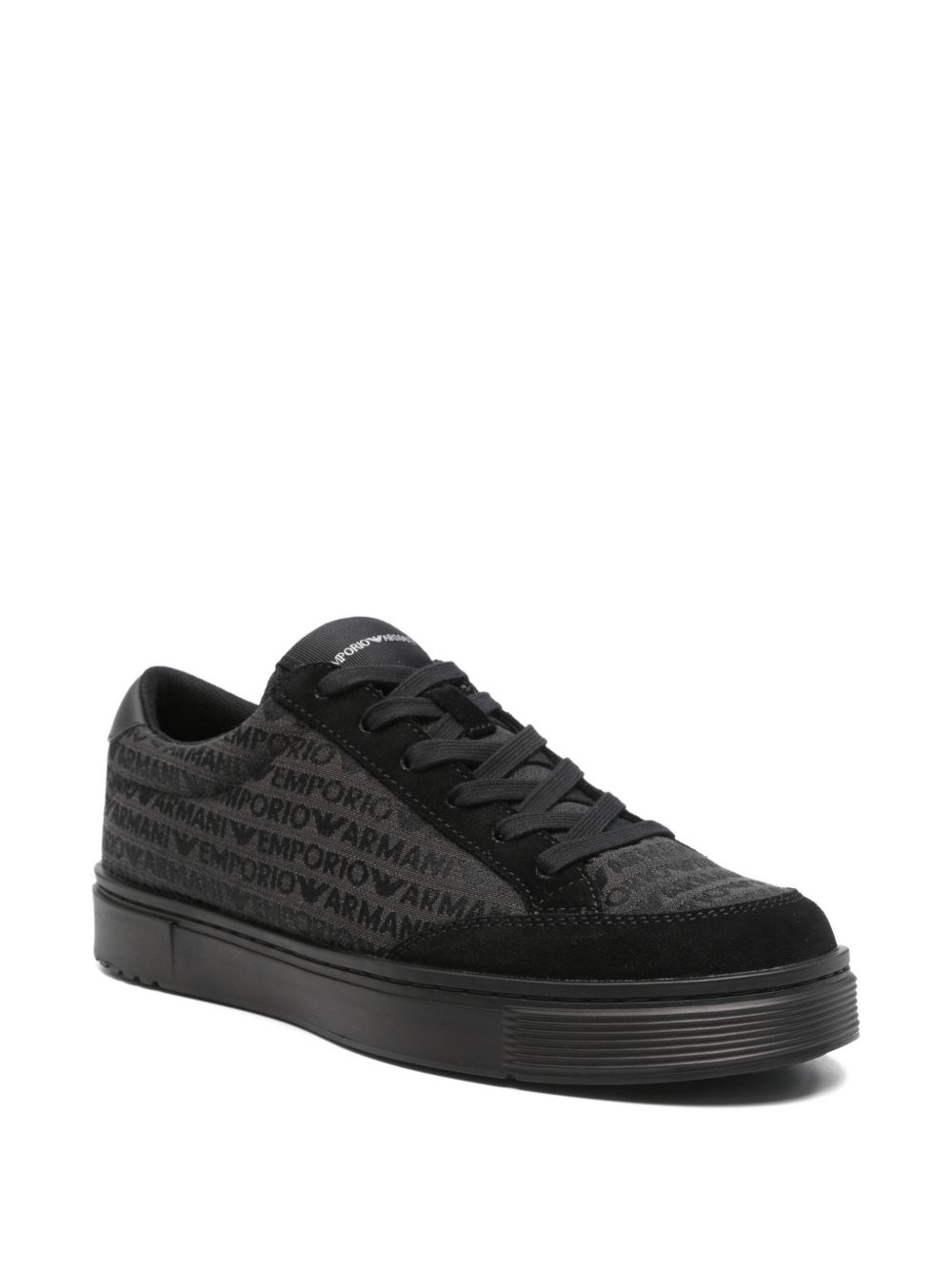 Emporio Armani Sneakers Black EM004782AF24459MC406 (EMPORIO ARMANI / スニーカー ) | EMPORIO ARMANI (エンポリオ アルマーニ)(2)