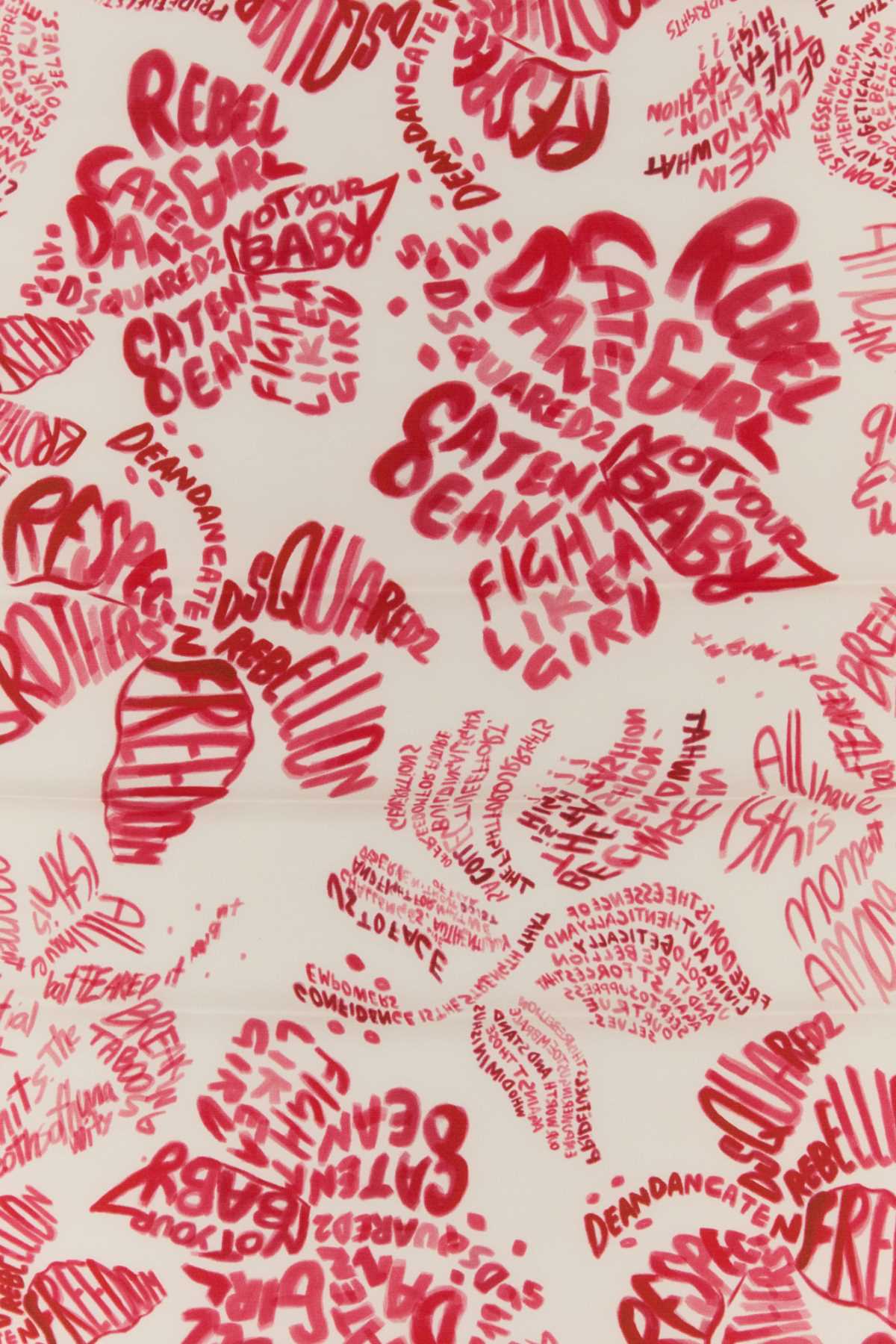 Printed silk foulard FUW001100S08761M4236 (Dsquared2 / スカーフ・マフラー ) | Dsquared2 (ディースクエアード)(2)