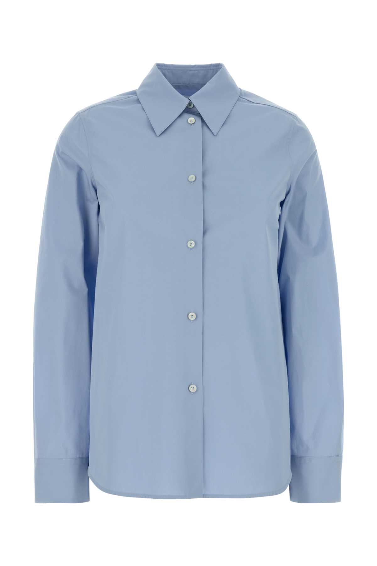 Light blue poplin shirt J04DL0003J45001458 (Jil Sander / シャツ・ブラウス ) | Jil Sander (ジルサンダー)