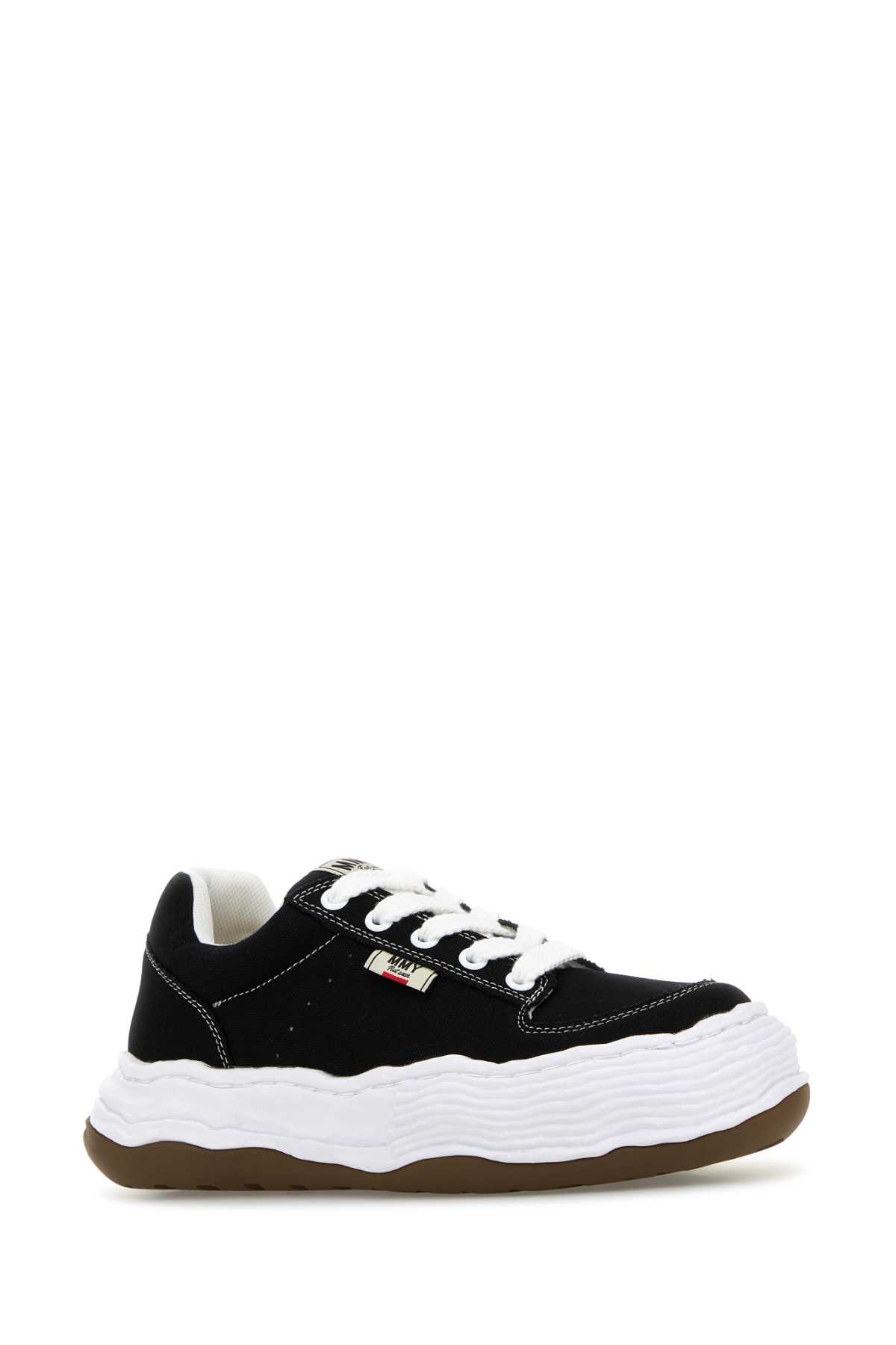 Black canvas Oliver sneakers A15FW704BLACK (Maison Mihara Yasuhiro / スニーカー ) | Maison Mihara Yasuhiro (メゾン ミハラ ヤスヒロ)(1)