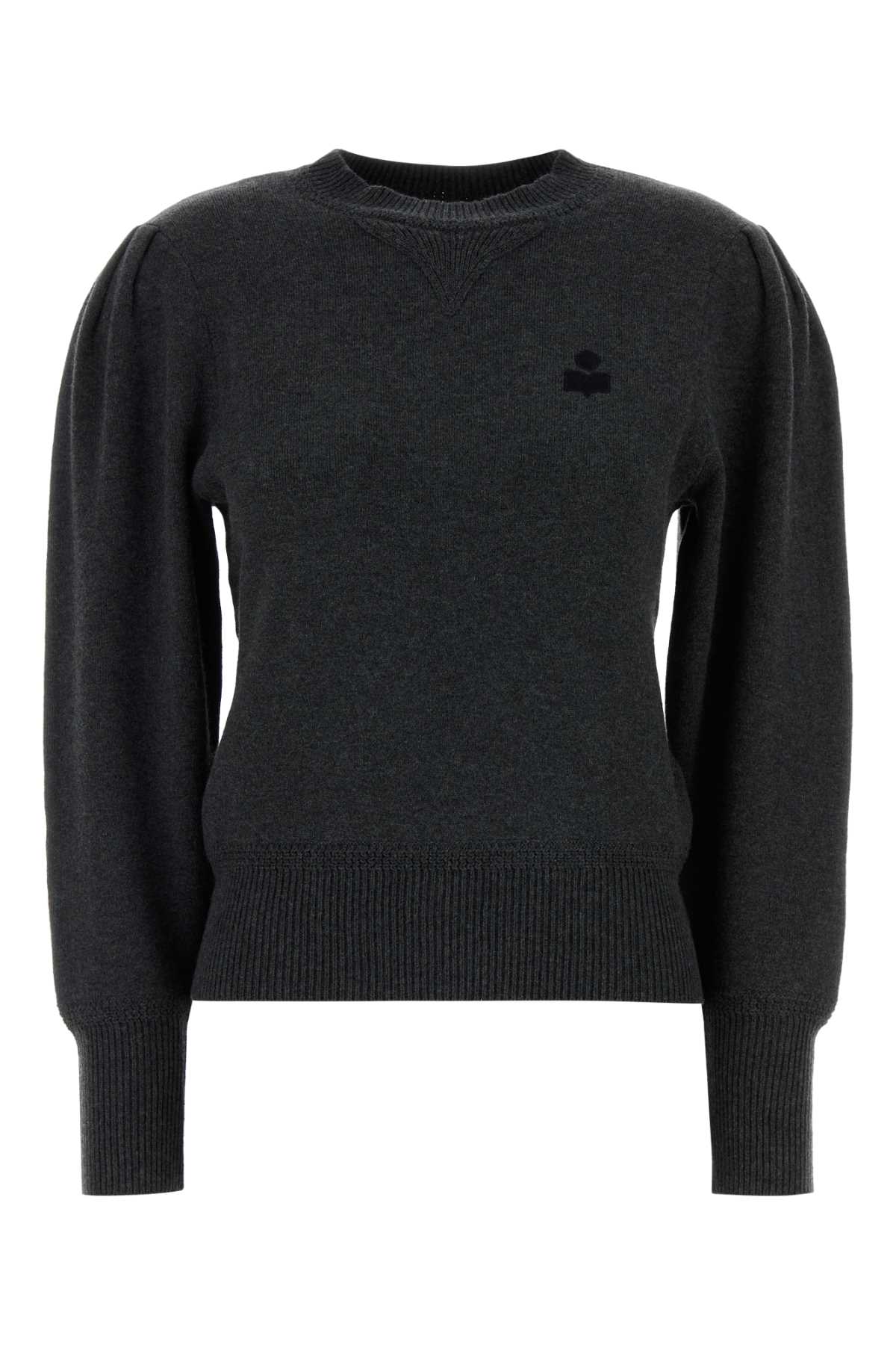 Charcoal stretch cotton blend Kelaya sweater PU0039FAA3L75E02AN (Isabel Marant Étoile / ニット・セーター・カーディガン ) | Isabel Marant Étoile (イザベル マラン エトワール)