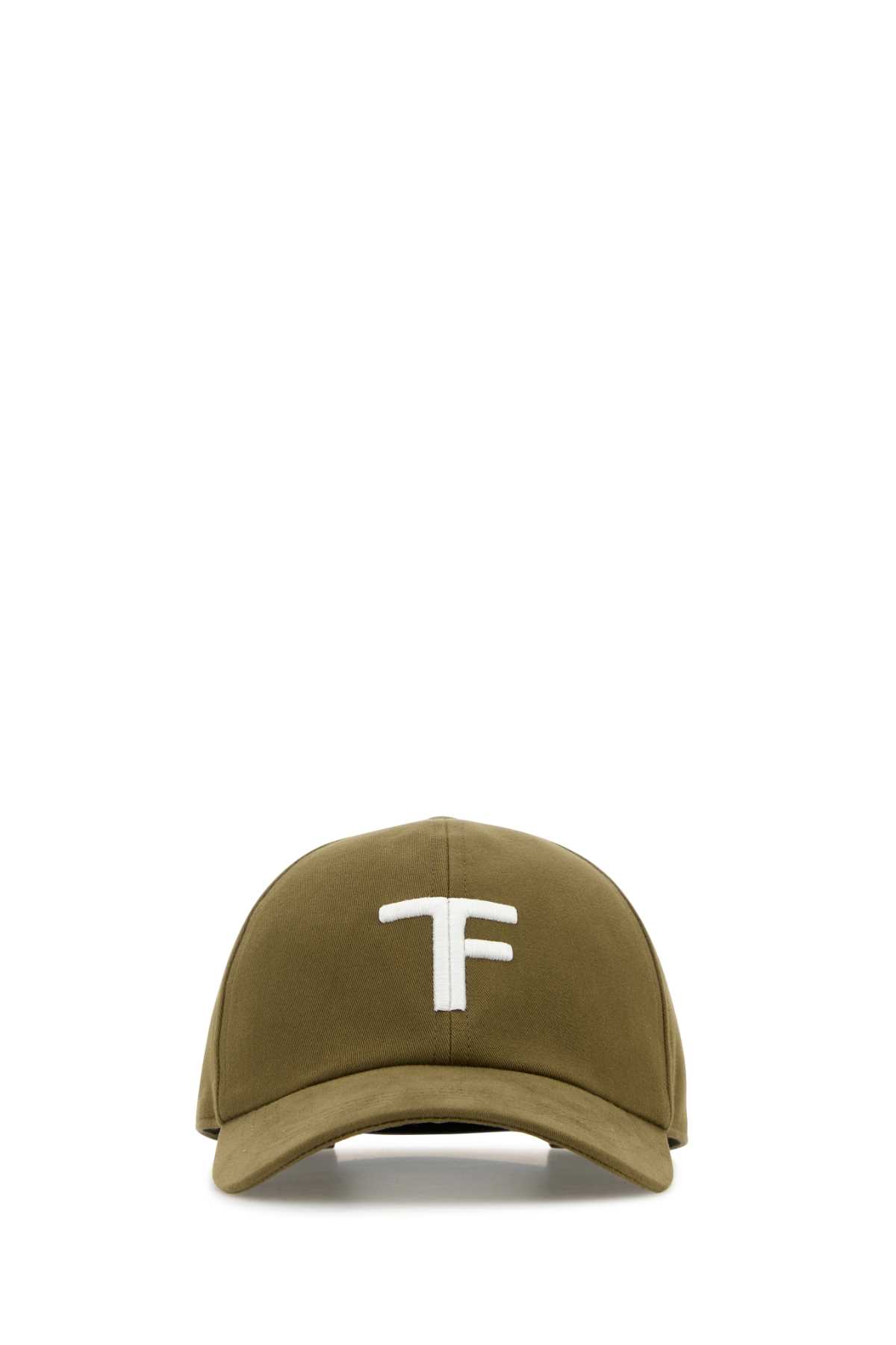 Army green cotton baseball cap MH005TCN061GGWC (TOM FORD / 帽子 ) | TOM FORD (トムフォード)