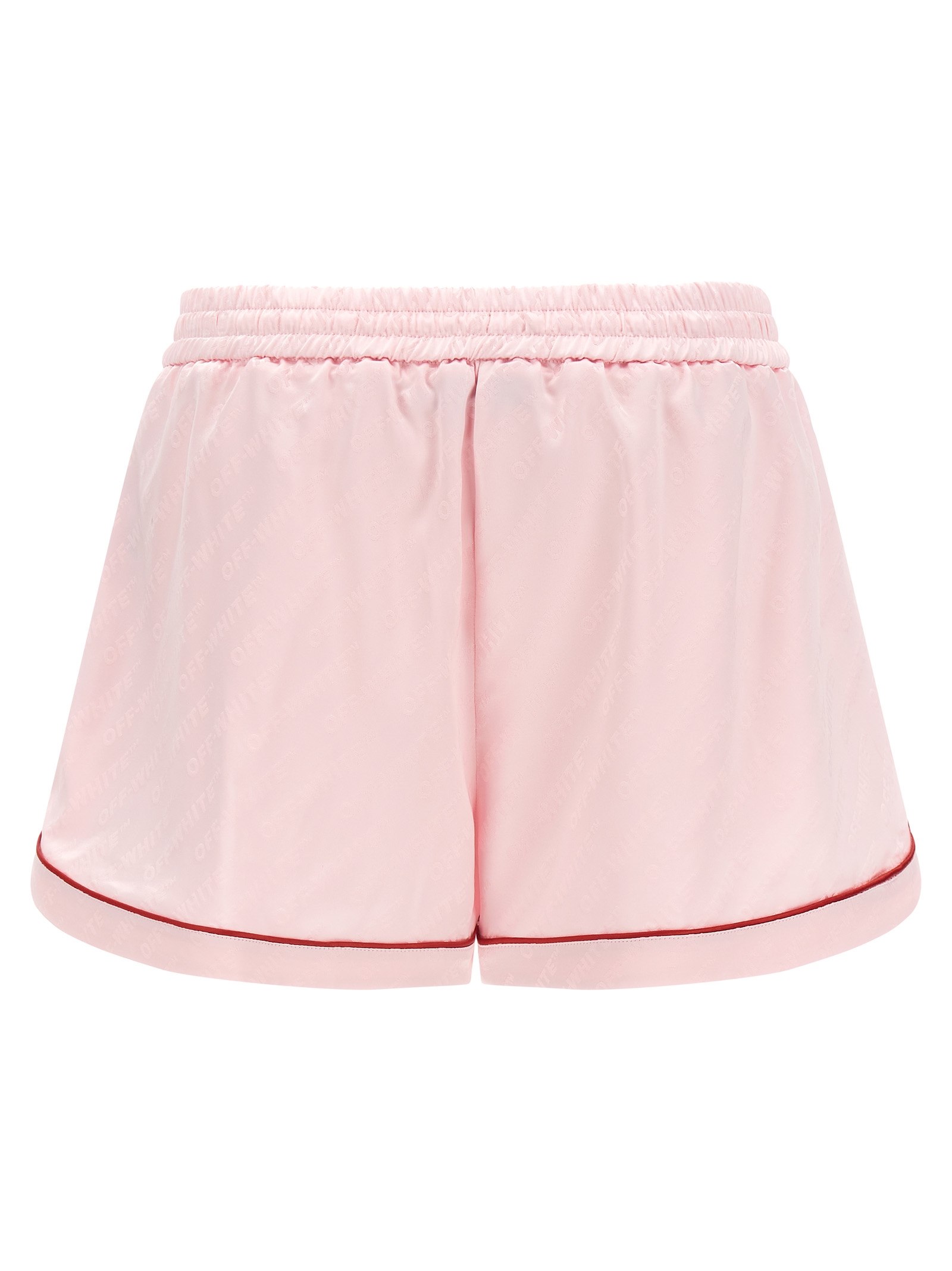 'Jacquard Satin Pajama' shorts OWCB05IS26FAB0013C003C00 (Off-White / ショートパンツ ) | Off-White (オフホワイト)(1)