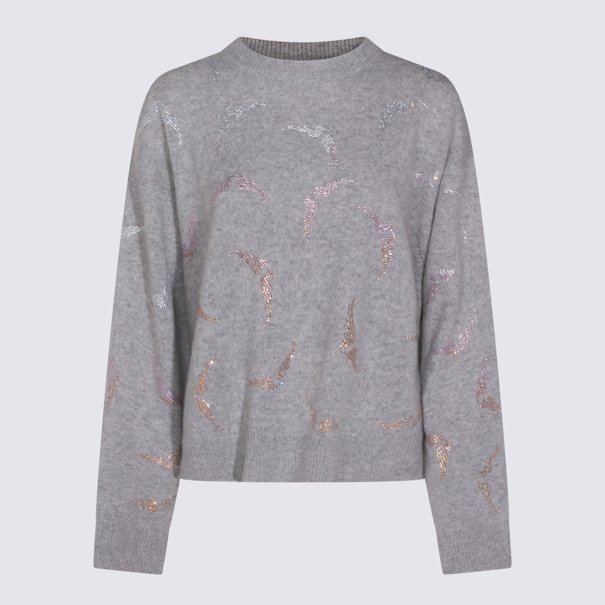 Zadig & Voltaire Sweaters Grey KWSW02921050 (ZADIG & VOLTAIRE / ニット・セーター・カーディガン ) | ZADIG & VOLTAIRE (ザディグ エ ヴォルテール)