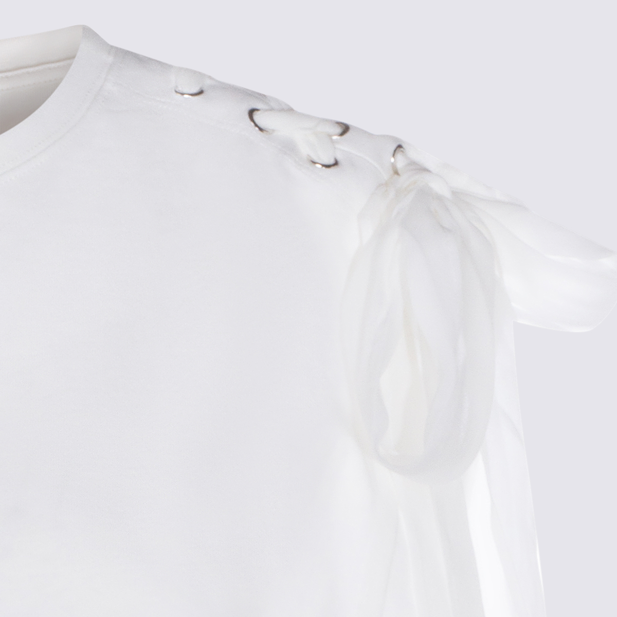 Twin-set T-shirts and Polos White 261TP2111S2142100001 (TWINSET / タンクトップ・キャミソール ) | TWINSET (ツインセット)(2)