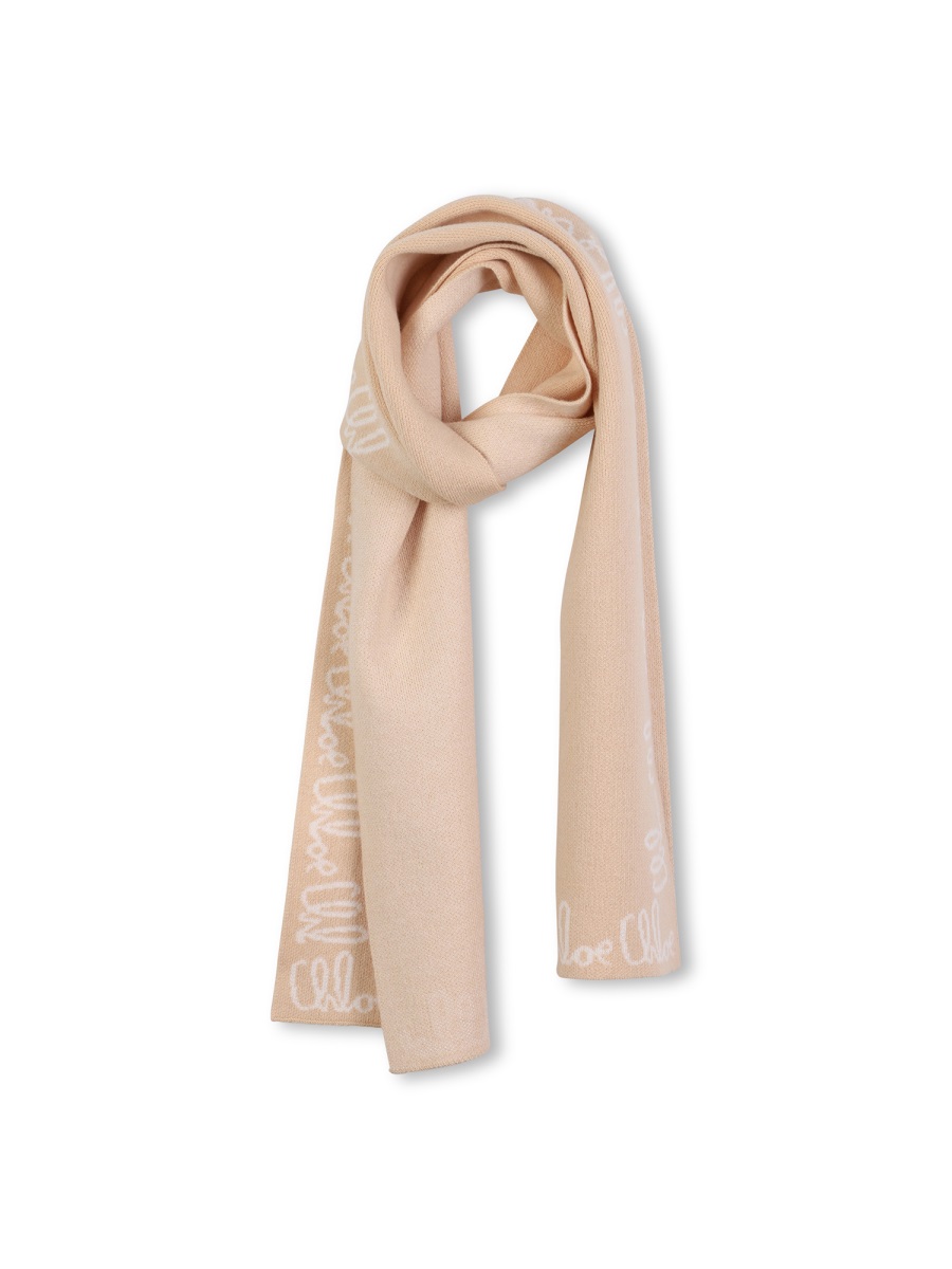 SCARF WITH LOGO C20674K257 (Chloé / スカーフ・マフラー ) | Chloé (クロエ)(2)