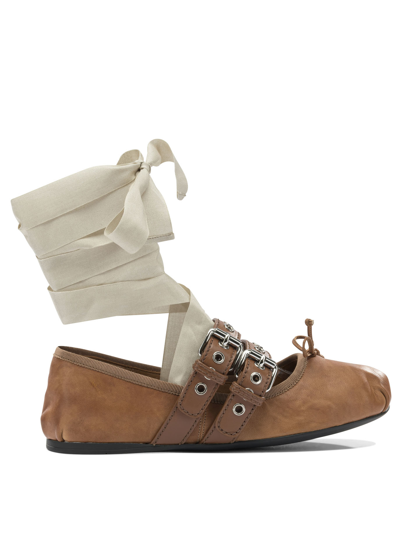 Ballerinas 5F466A3ZLVF098L (MIU MIU / フラットシューズ ) | MIU MIU (ミュウミュウ)