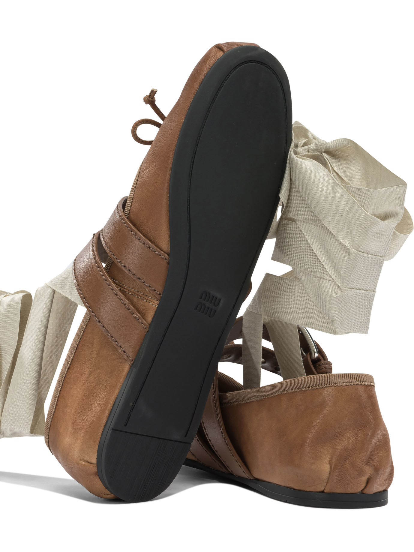 Ballerinas 5F466A3ZLVF098L (MIU MIU / フラットシューズ ) | MIU MIU (ミュウミュウ)(4)