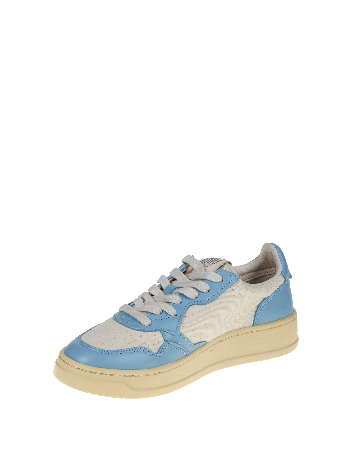 Leather sneakers with canvas insert and logo AULWLC03 (AUTRY / スニーカー ) | AUTRY (オートリー)(3)