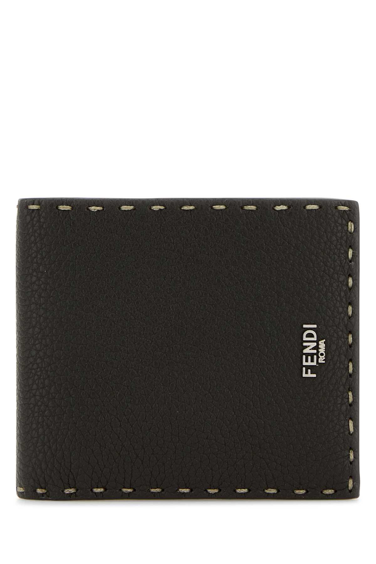 Dark brown leather Selleria wallet 7M0193AP3CF1RI3 (FENDI / 財布・カードケース ) | FENDI (フェンディ)
