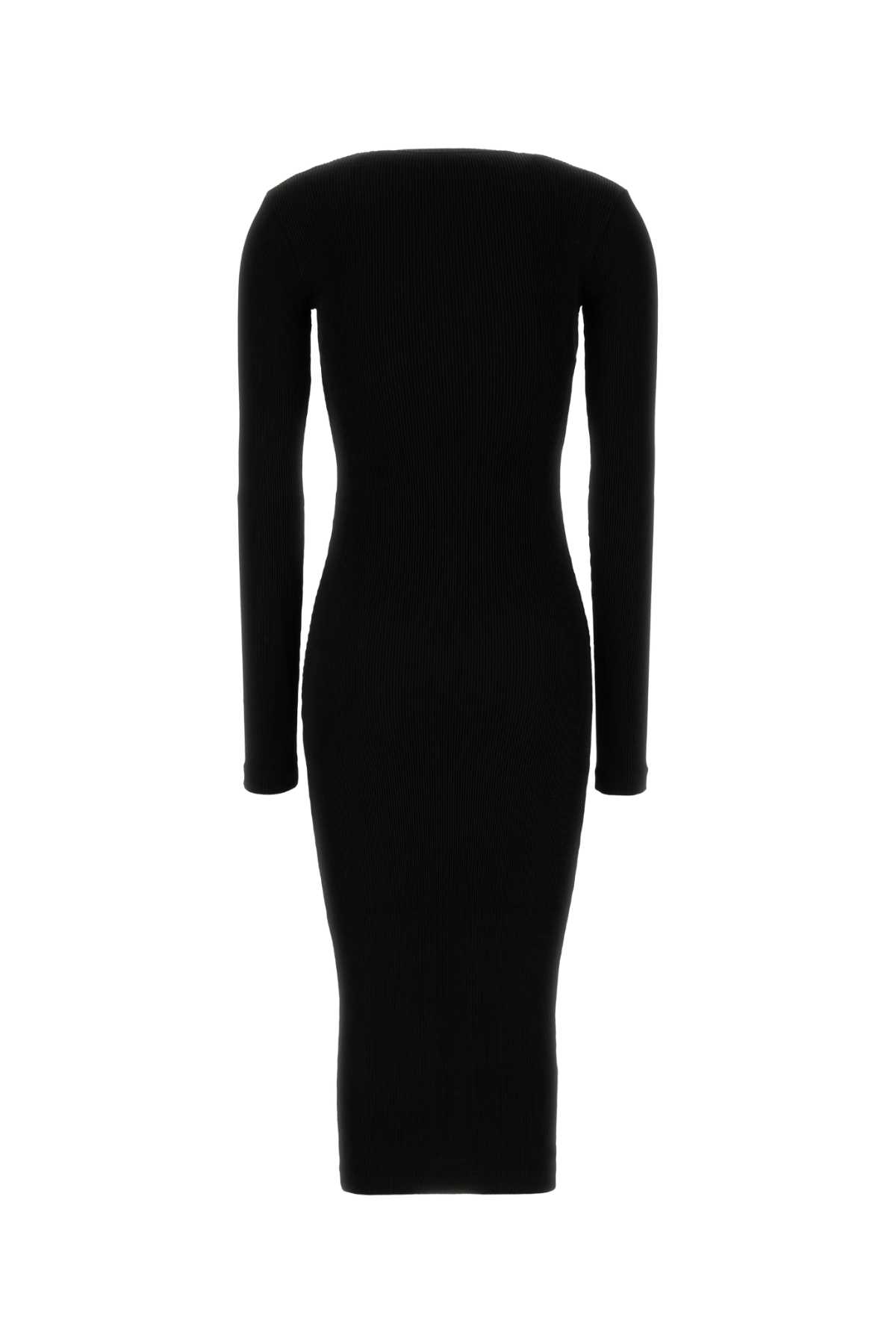 Black jersey dress 33603SOOO16S9F0002 (Prada / ワンピース・ドレス・オールインワン ) | Prada (プラダ)(1)