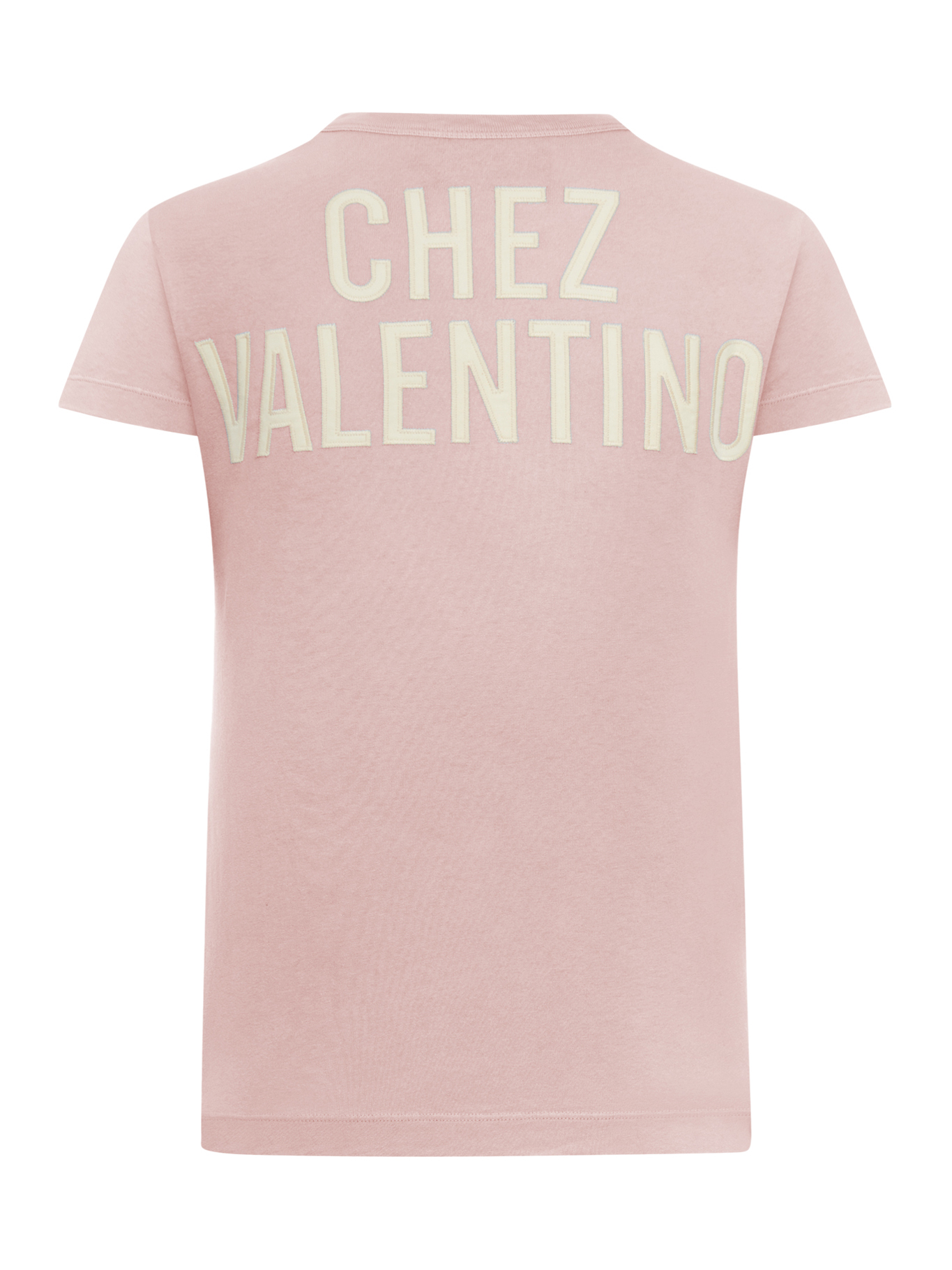 COTTON JERSEY T-SHIRT WITH PRINT 8B3MG24Y9GLC5R (Valentino Garavani / Tシャツ・カットソー ) | Valentino Garavani (ヴァレンティノ)(1)