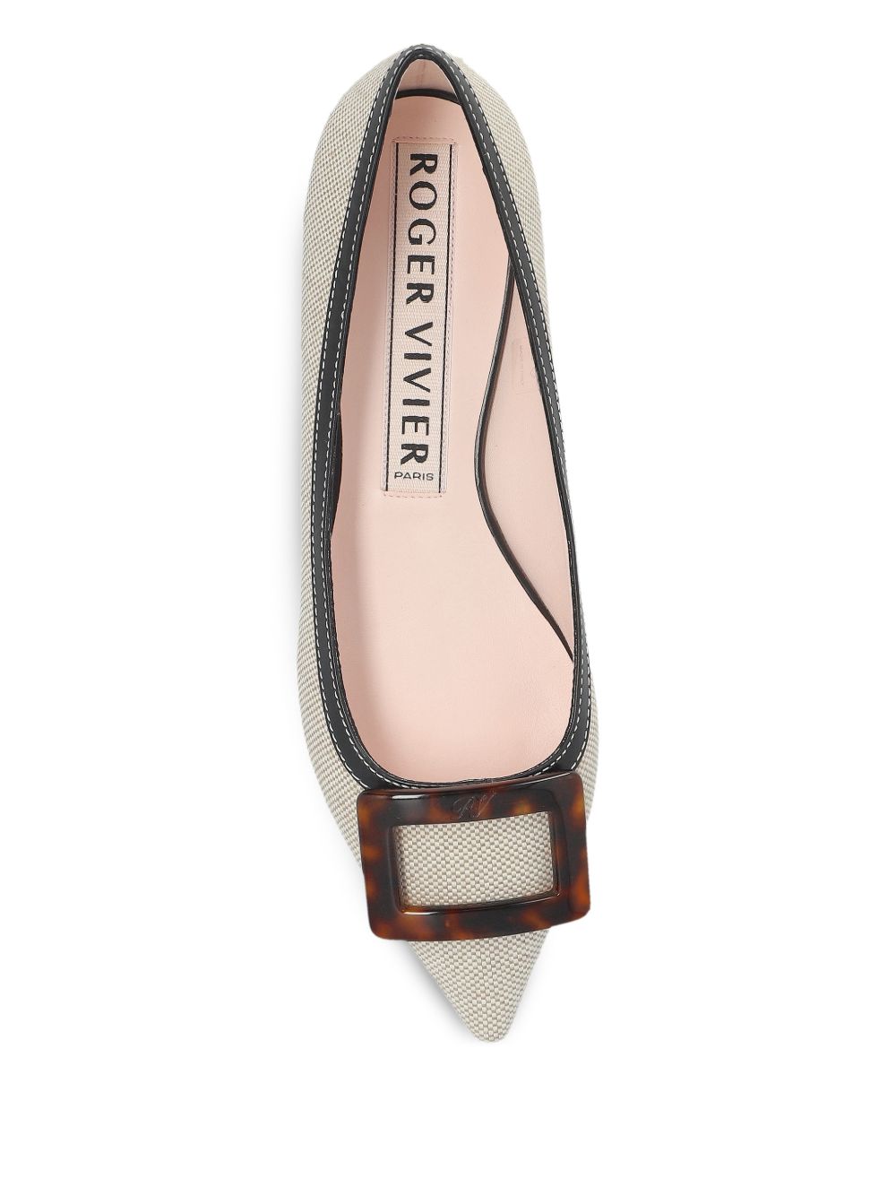 Roger Vivier Flat shoes Beige RVW57544540UYA9R21 (Roger Vivier / フラットシューズ ) | Roger Vivier (ロジェ ヴィヴィエ)(4)