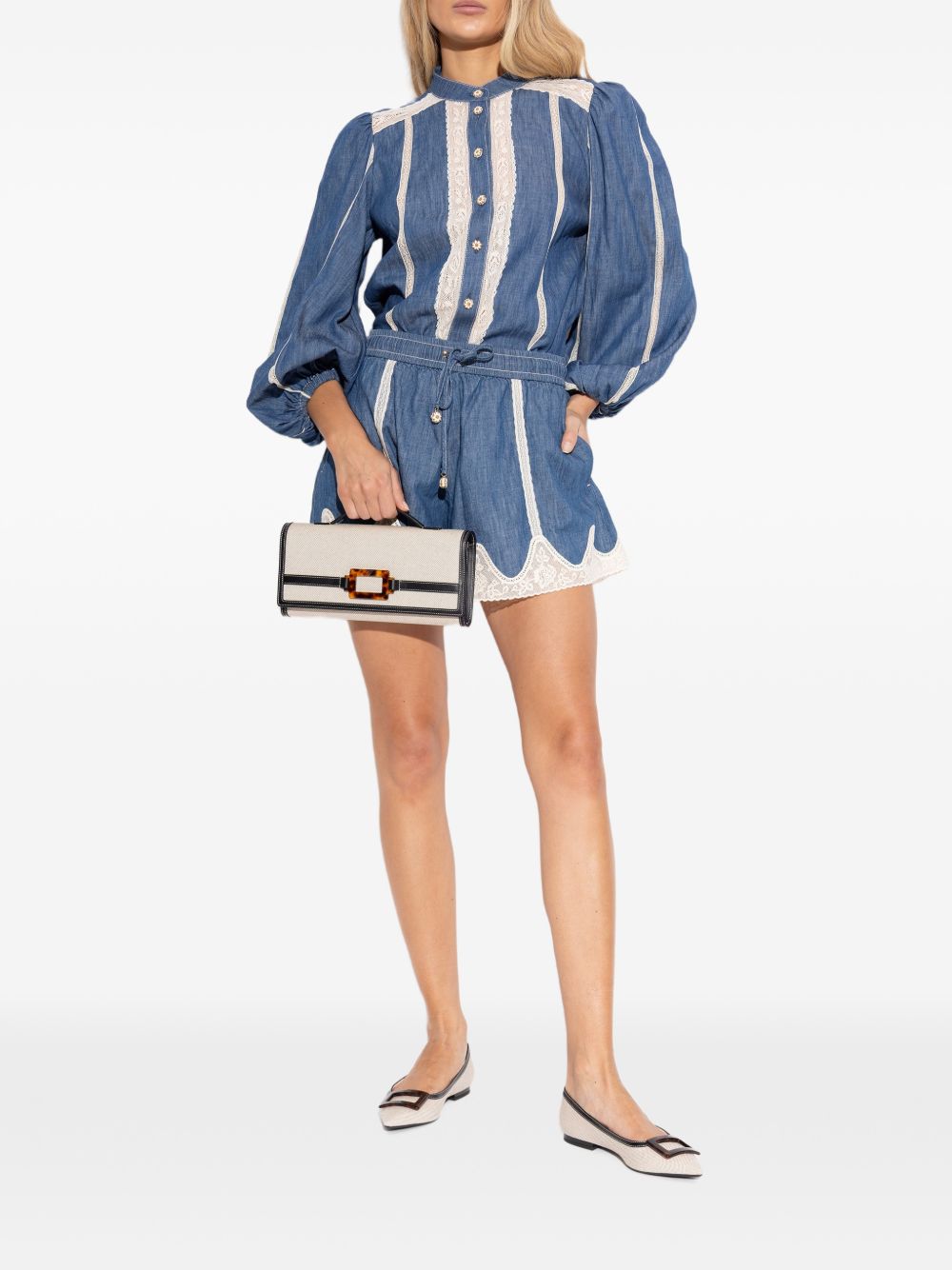 Roger Vivier Flat shoes Beige RVW57544540UYA9R21 (Roger Vivier / フラットシューズ ) | Roger Vivier (ロジェ ヴィヴィエ)(5)