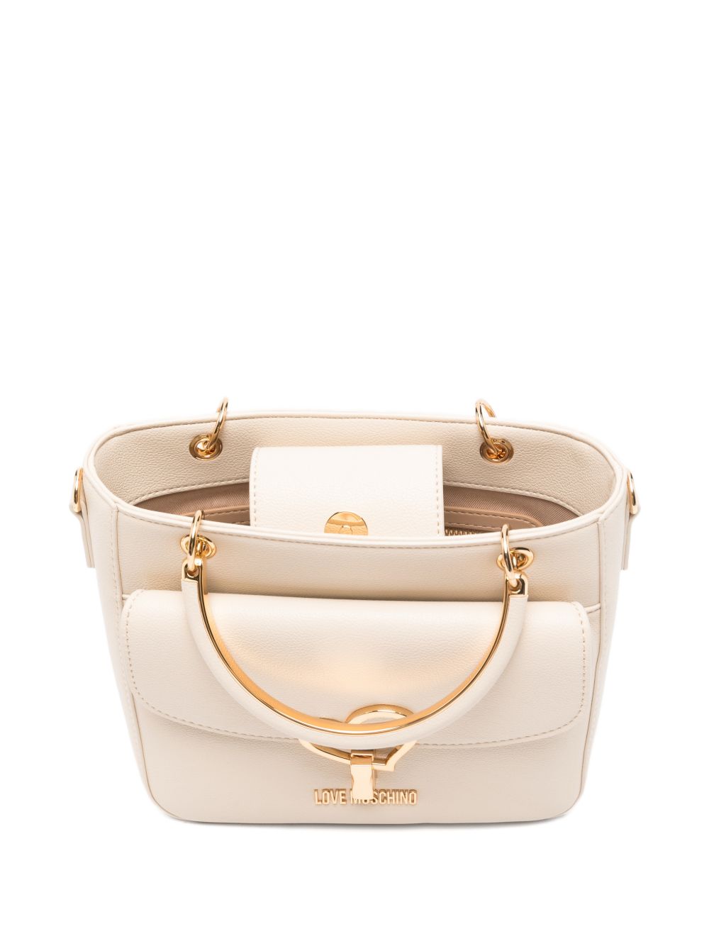 Love Moschino Bags.. Ivory JC4141PP1OLQ0110 (LOVE MOSCHINO / ハンドバッグ・ショルダーバッグ ) | LOVE MOSCHINO (ラブ モスキーノ)(1)