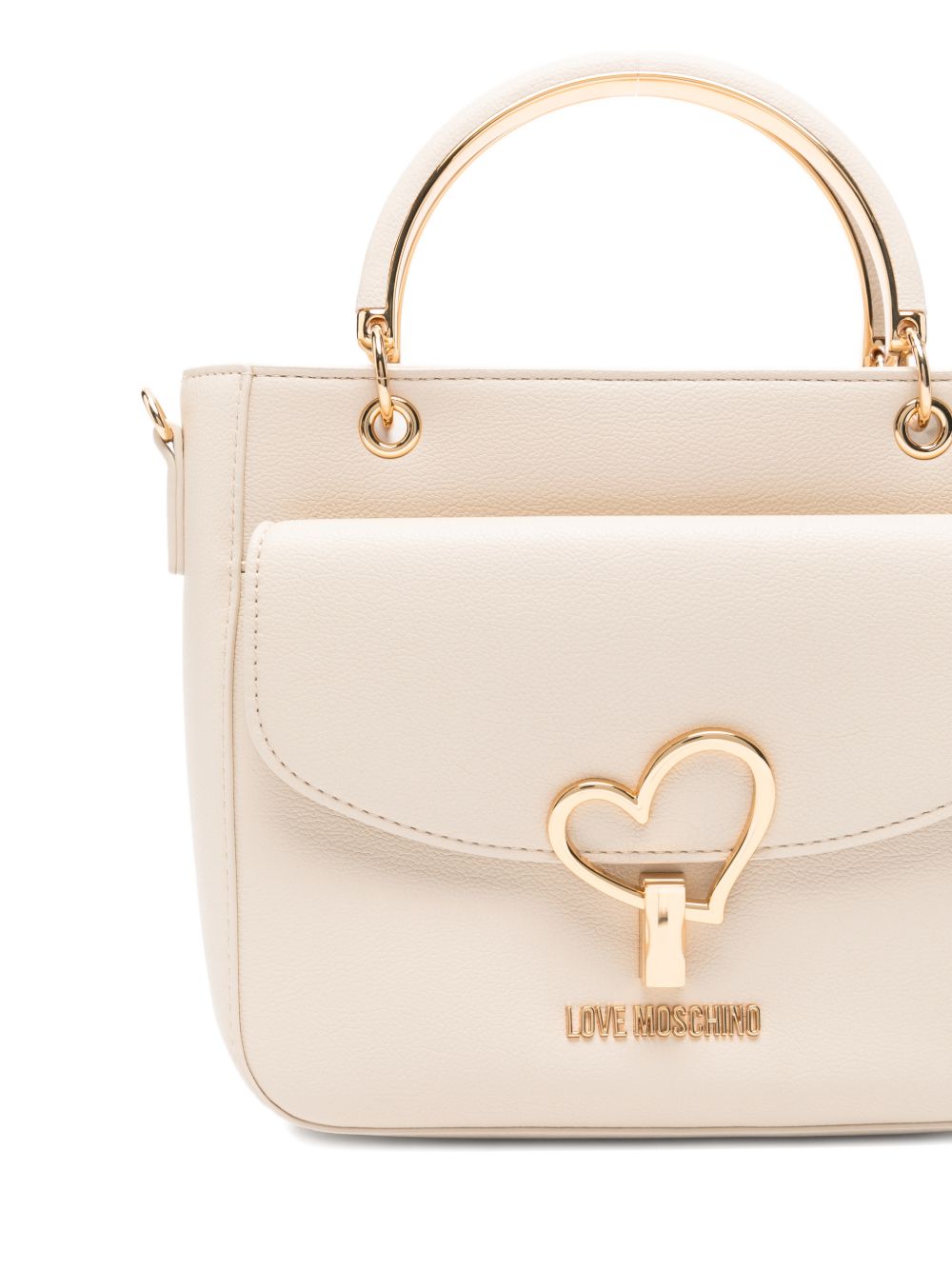 Love Moschino Bags.. Ivory JC4141PP1OLQ0110 (LOVE MOSCHINO / ハンドバッグ・ショルダーバッグ ) | LOVE MOSCHINO (ラブ モスキーノ)(4)
