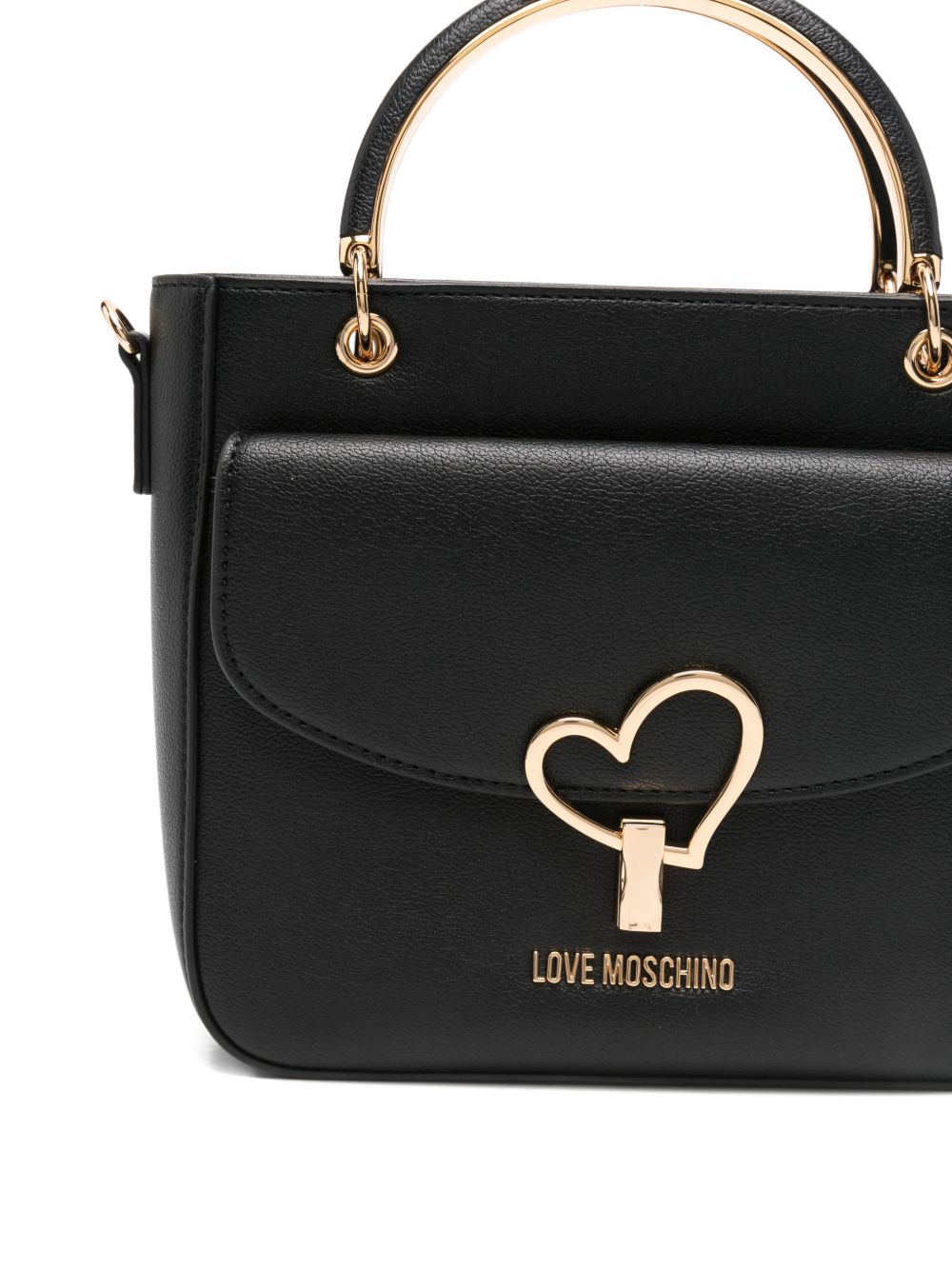 Love Moschino Bags.. Black JC4141PP1OLQ0000 (LOVE MOSCHINO / ハンドバッグ・ショルダーバッグ ) | LOVE MOSCHINO (ラブ モスキーノ)(4)