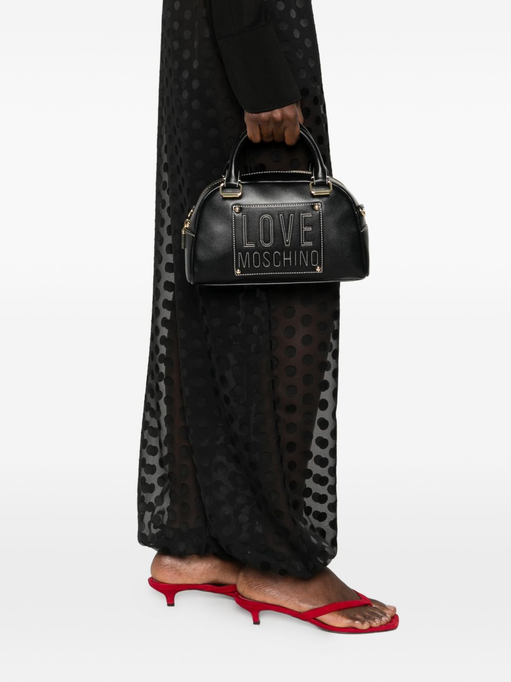 Love Moschino Bags.. Black JC4078PP1OLI1000 (LOVE MOSCHINO / ハンドバッグ・ショルダーバッグ ) | LOVE MOSCHINO (ラブ モスキーノ)(2)