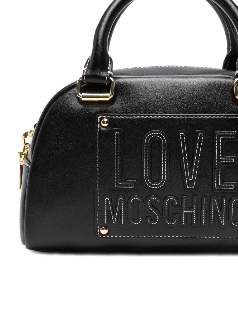 Love Moschino Bags.. Black JC4078PP1OLI1000 (LOVE MOSCHINO / ハンドバッグ・ショルダーバッグ ) | LOVE MOSCHINO (ラブ モスキーノ)(4)